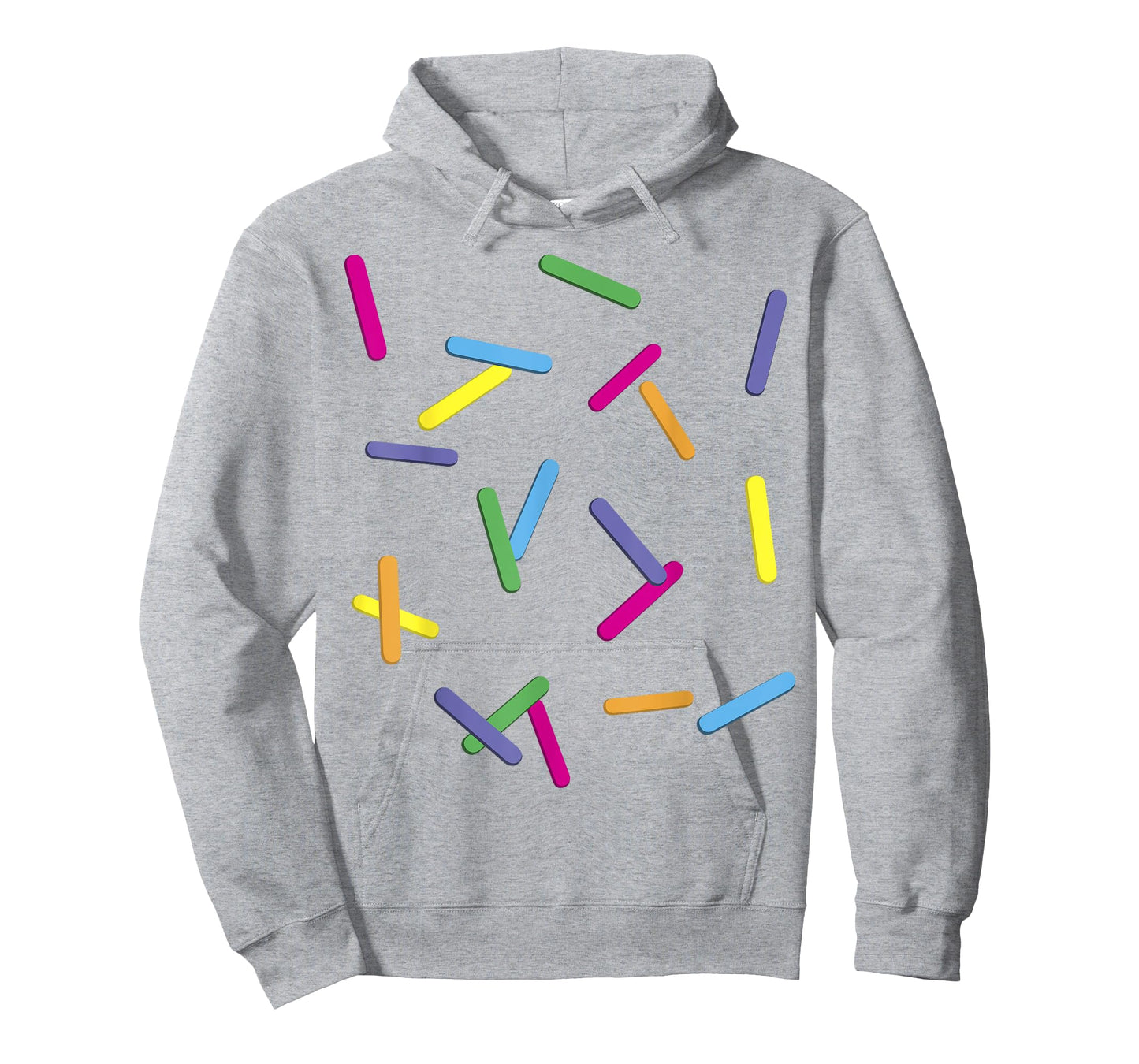 Rainbow Sprinkles Ice Cream Simple T-Shirt Costume Men Women Kids T-Shirt