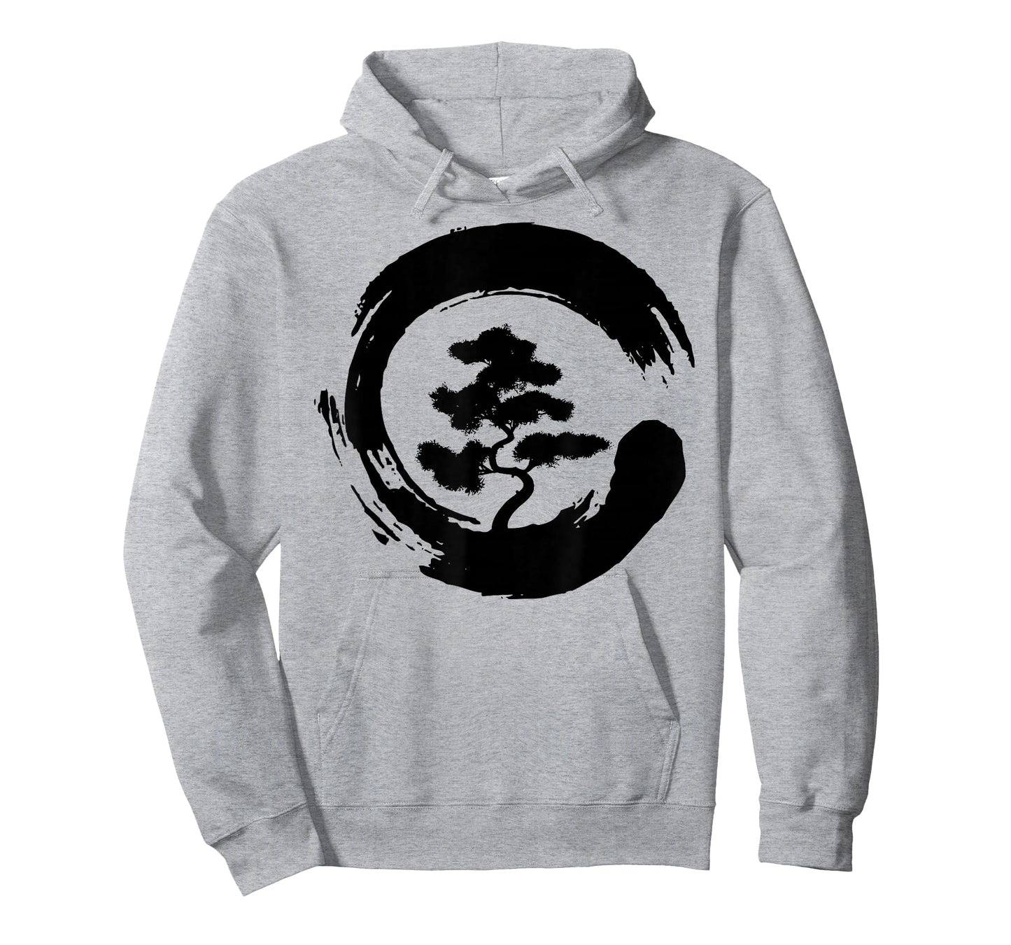 Bonsai Tree in Enso Circle | Japanese Zen gift T-Shirt