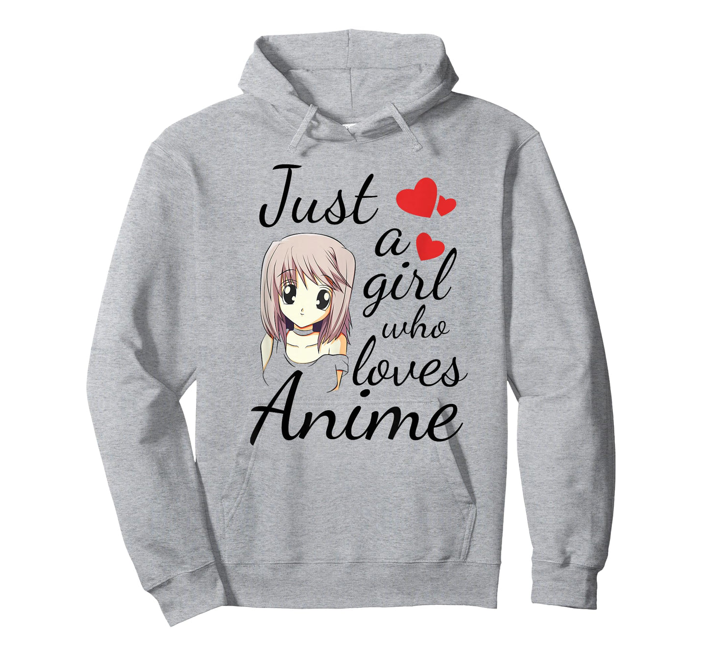 Cute Anime Girl Quote Japanese Kawaii Cartoon Graphic T-Shirt
