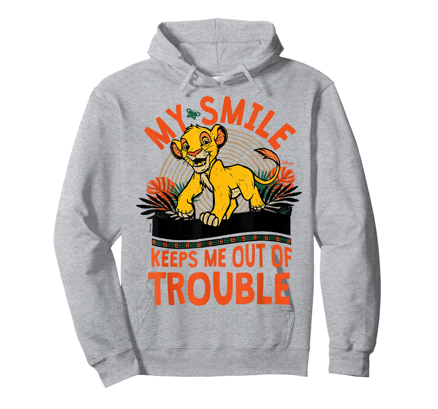 The Lion King - Simba My Smile Keeps Me Out Of Trouble T-Shirt