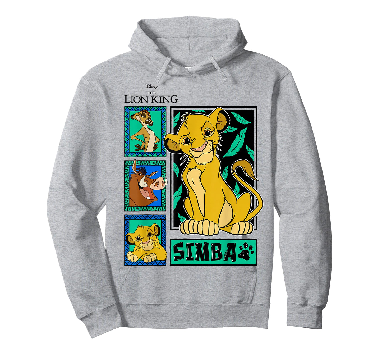 Disney The Lion King Simba Jungle Panels T-Shirt