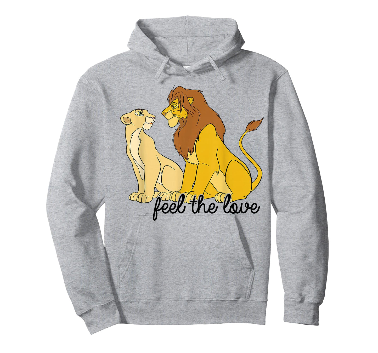 Disney The Lion King Simba & Nala Feel The Love Logo T-Shirt