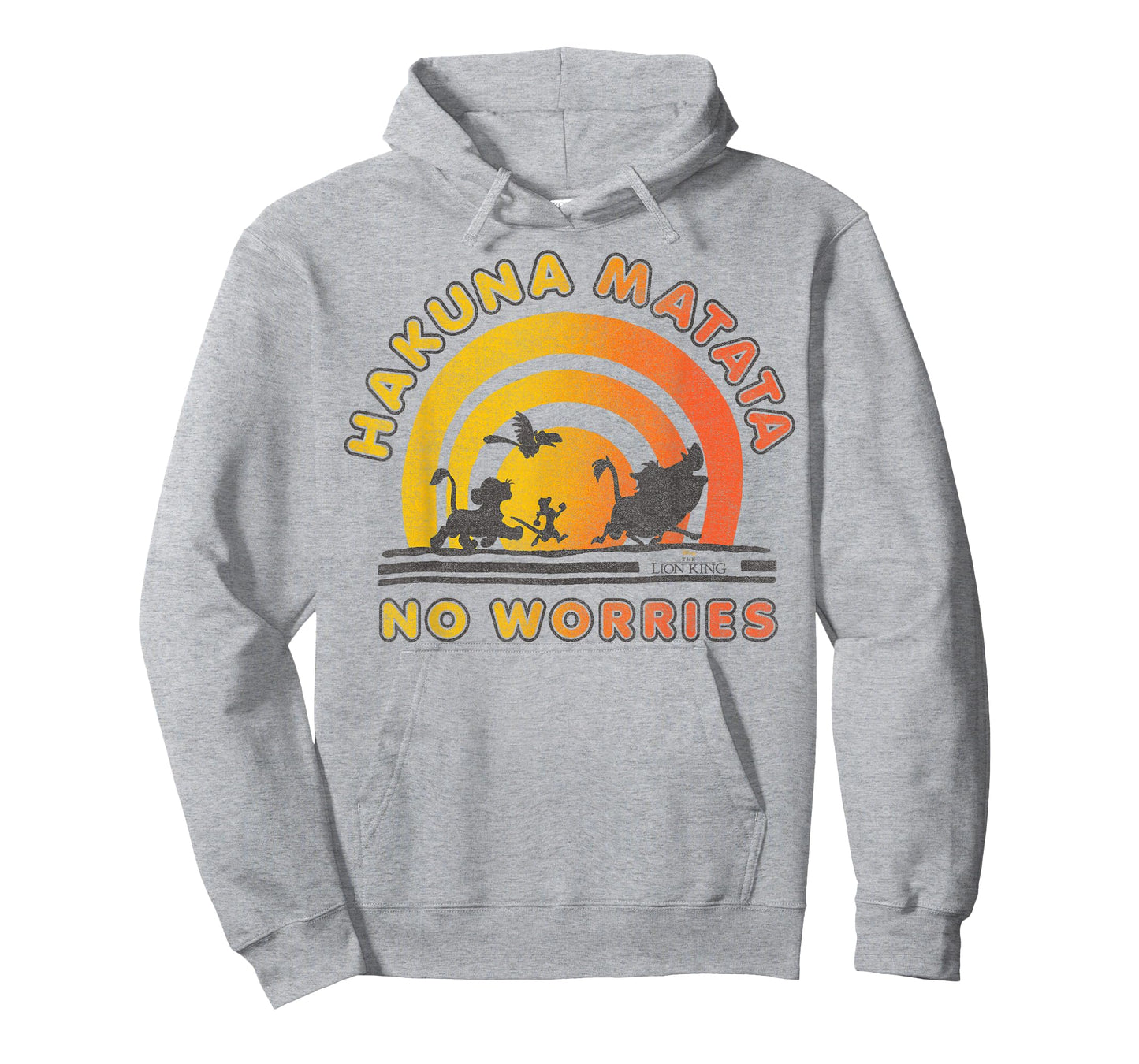 Disney The Lion King Hakuna Matata No Worries Sunset Logo T-Shirt