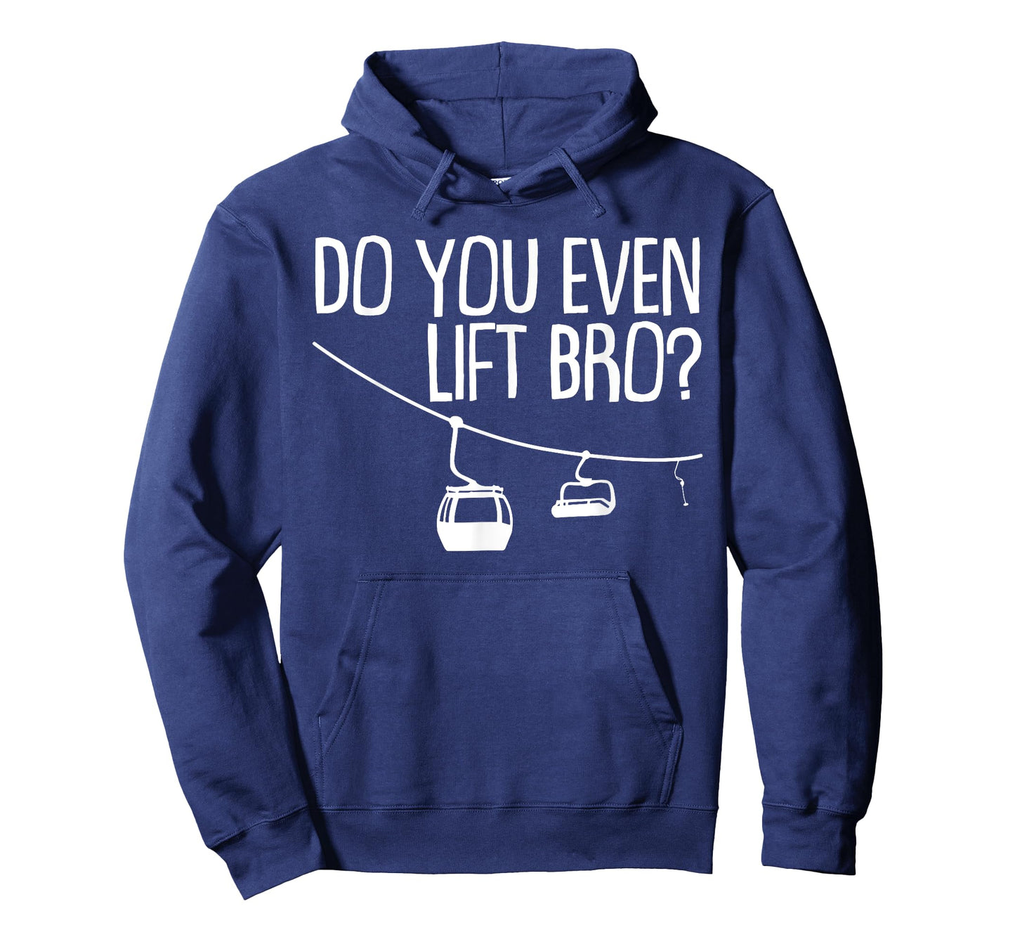 Funny Do You Even Lift Bro Gift | Cute Skiing Lover Men Boys T-Shirt