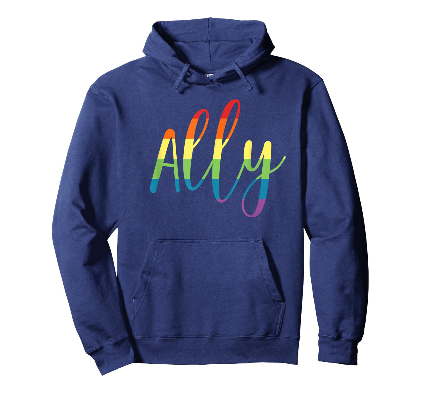 Ally Gay Lesbian Pride Support LGBTQ Equality Rainbow T-Shirt