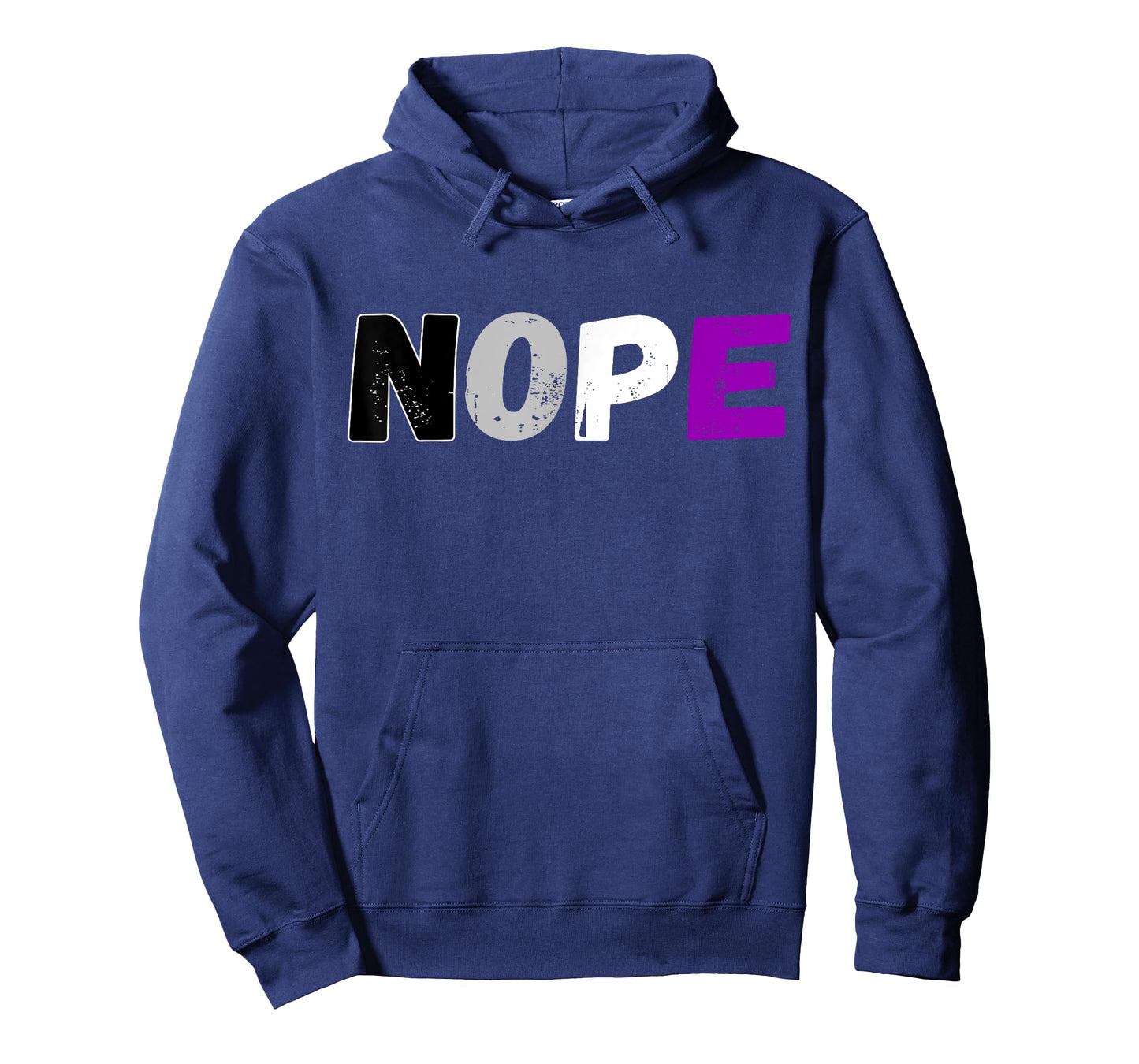 Asexual Nope Flag Ace LGBT Pride Asexuality Flag Aromantic T-Shirt
