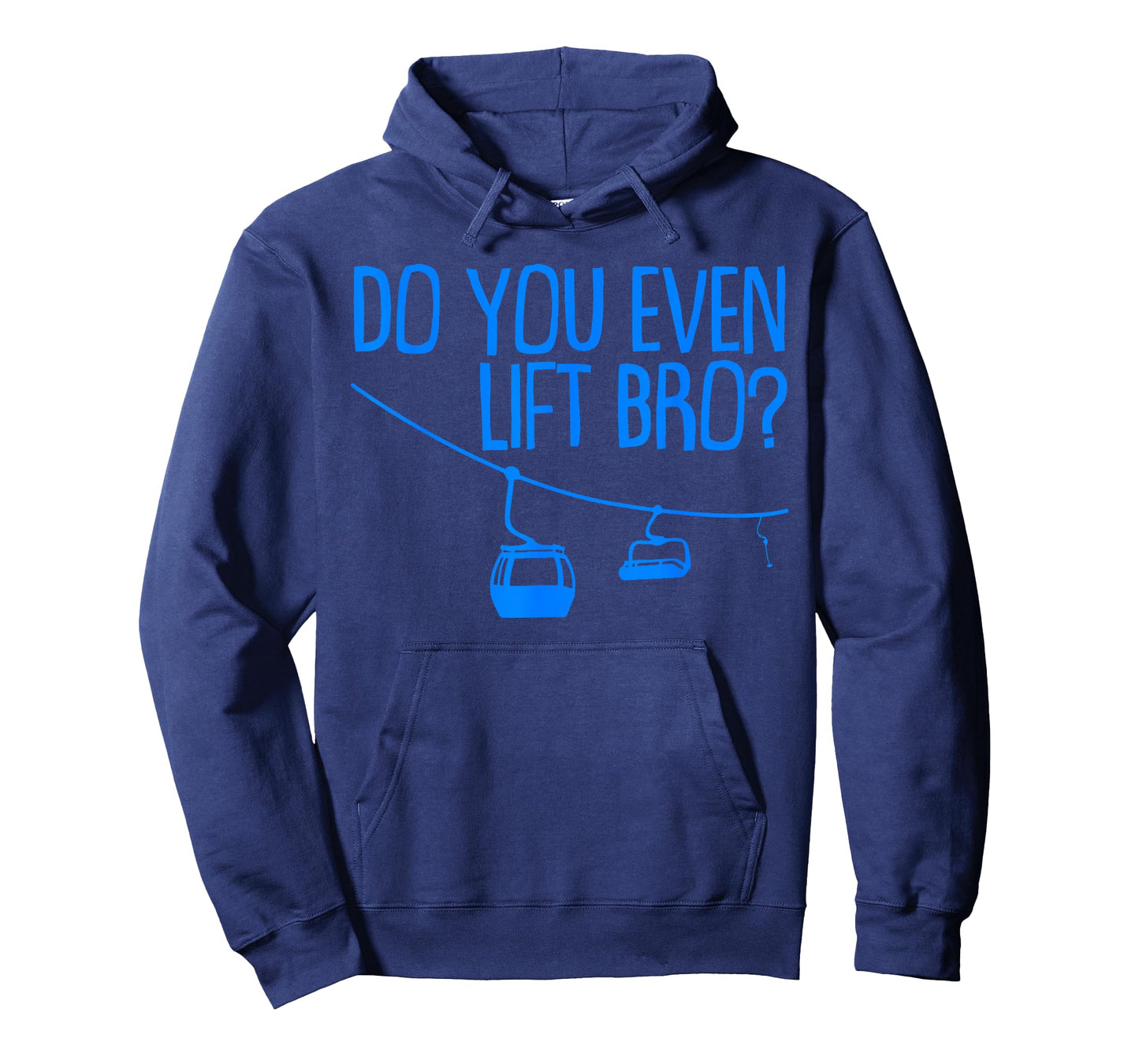 Funny Do You Even Lift Bro Gift | Cute Skiing Lover Men Boys T-Shirt
