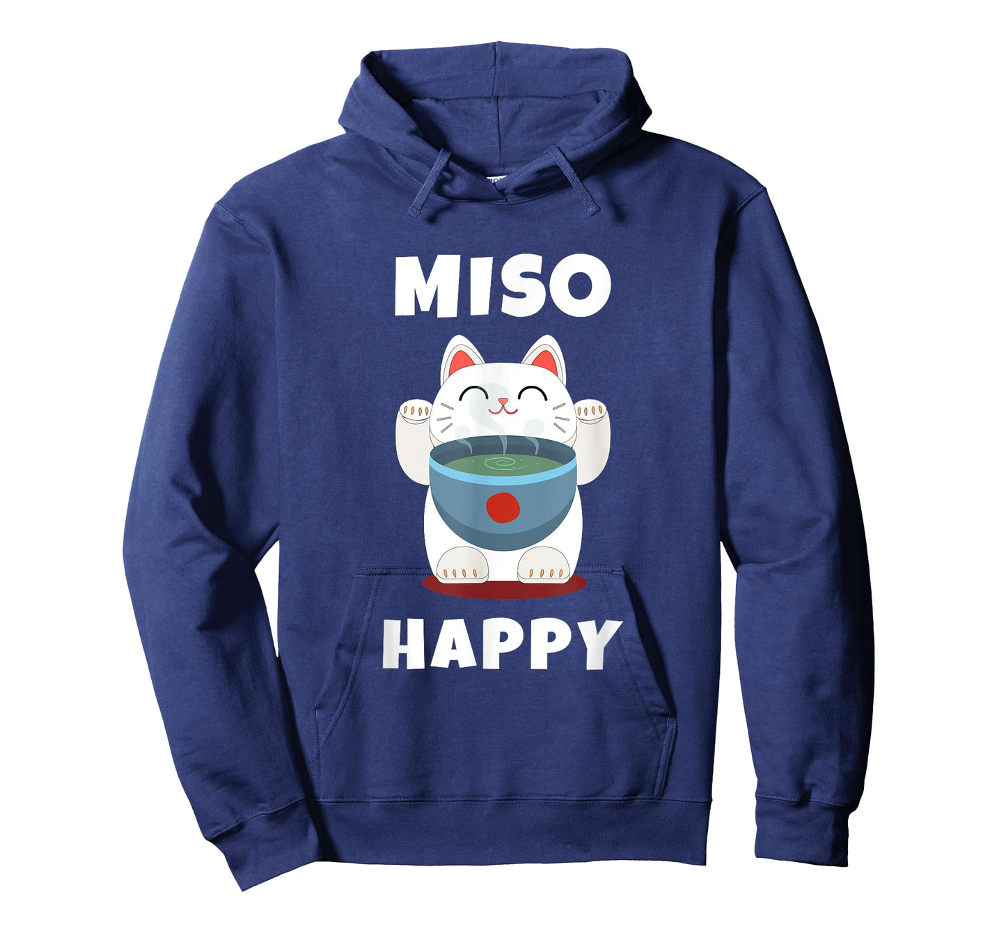Miso Happy Cute Japanese Food Art Anime Cat Miso Happy T-Shirt