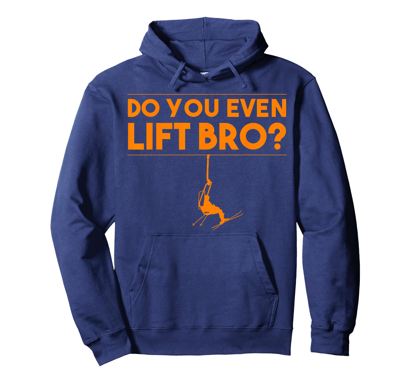 Funny Do You Even Lift Bro Gift | Cute Skiing Lover Men Boys T-Shirt