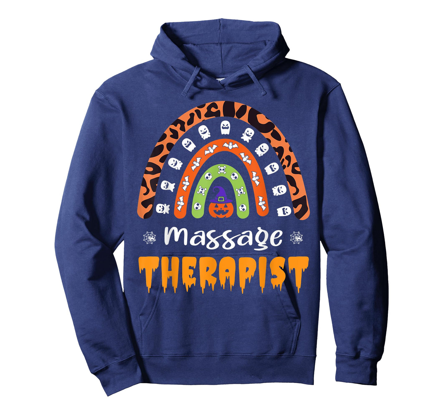 Massage Therapist Leopard Rainbow Halloween Costume T-Shirt