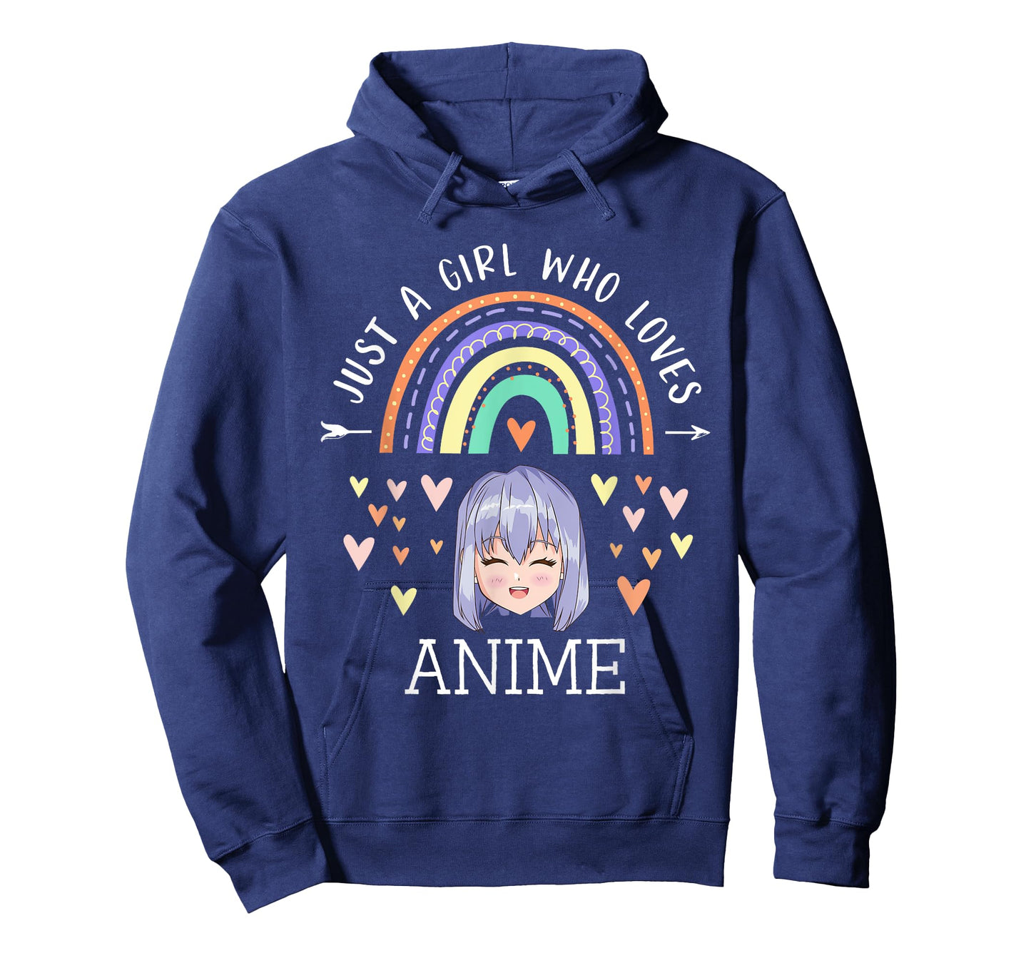 Just A Girl Who Loves Anime Rainbow Gifts For Anime Lover T-Shirt