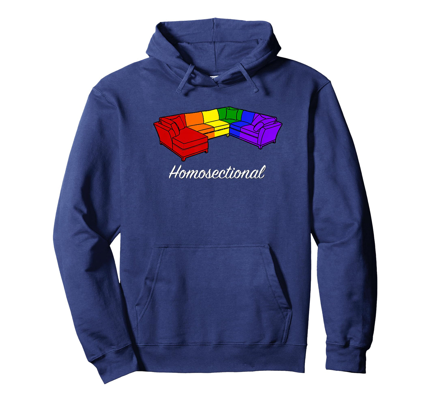 Homosectional - Gay Pride - Rainbow - Funny t-shirt T-Shirt