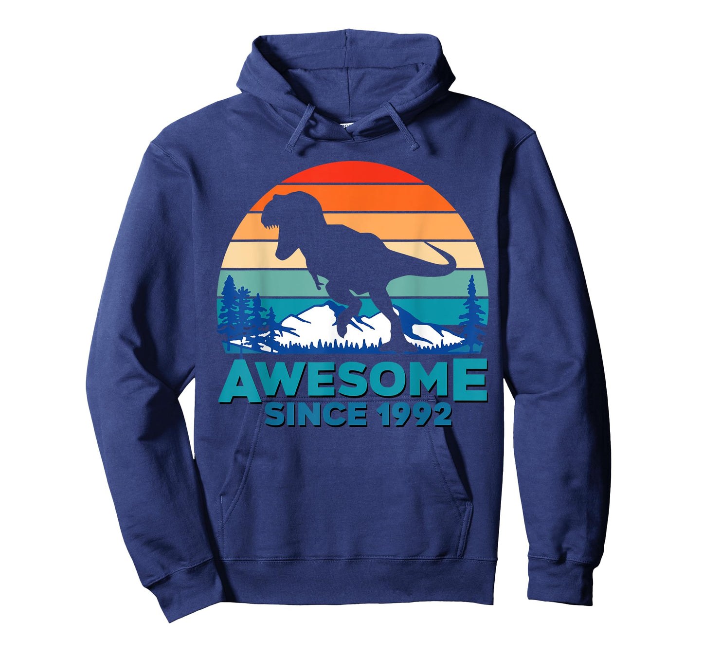 Awesome Since 1992 T-Shirt 28 Years Old Dinosaur Gift T-Shirt
