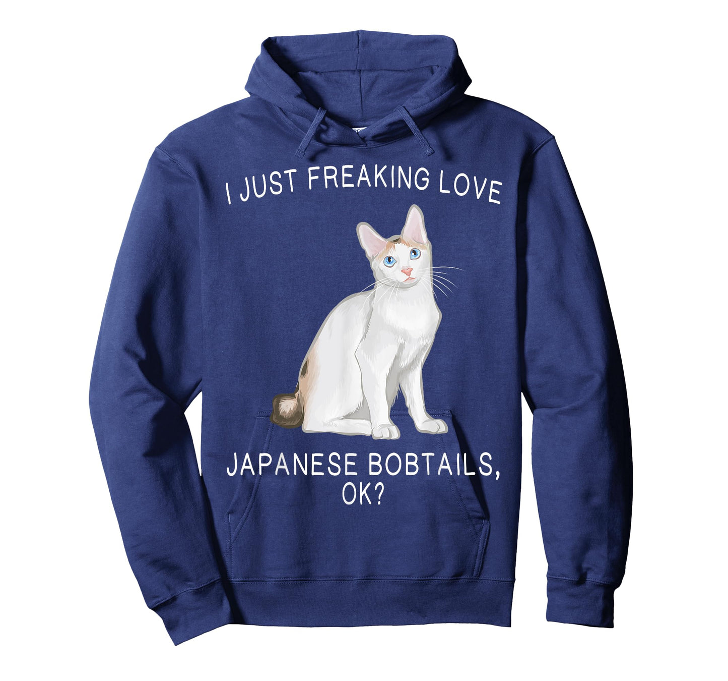 I Just Freaking Love Japanese Bobtails Ok? Cats Gift T-Shirt