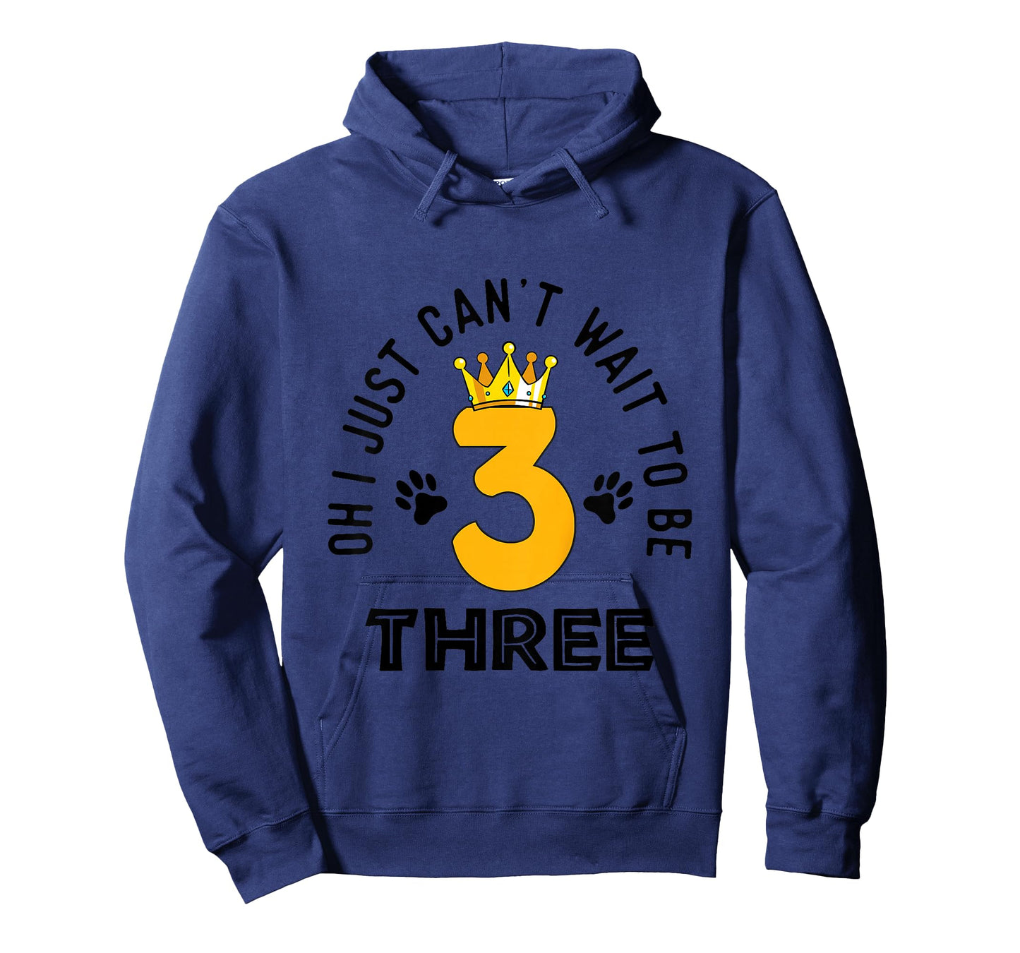 Just Can't Wait To Be Three Kids 3 Year Old Lion Birthday T-Shirt