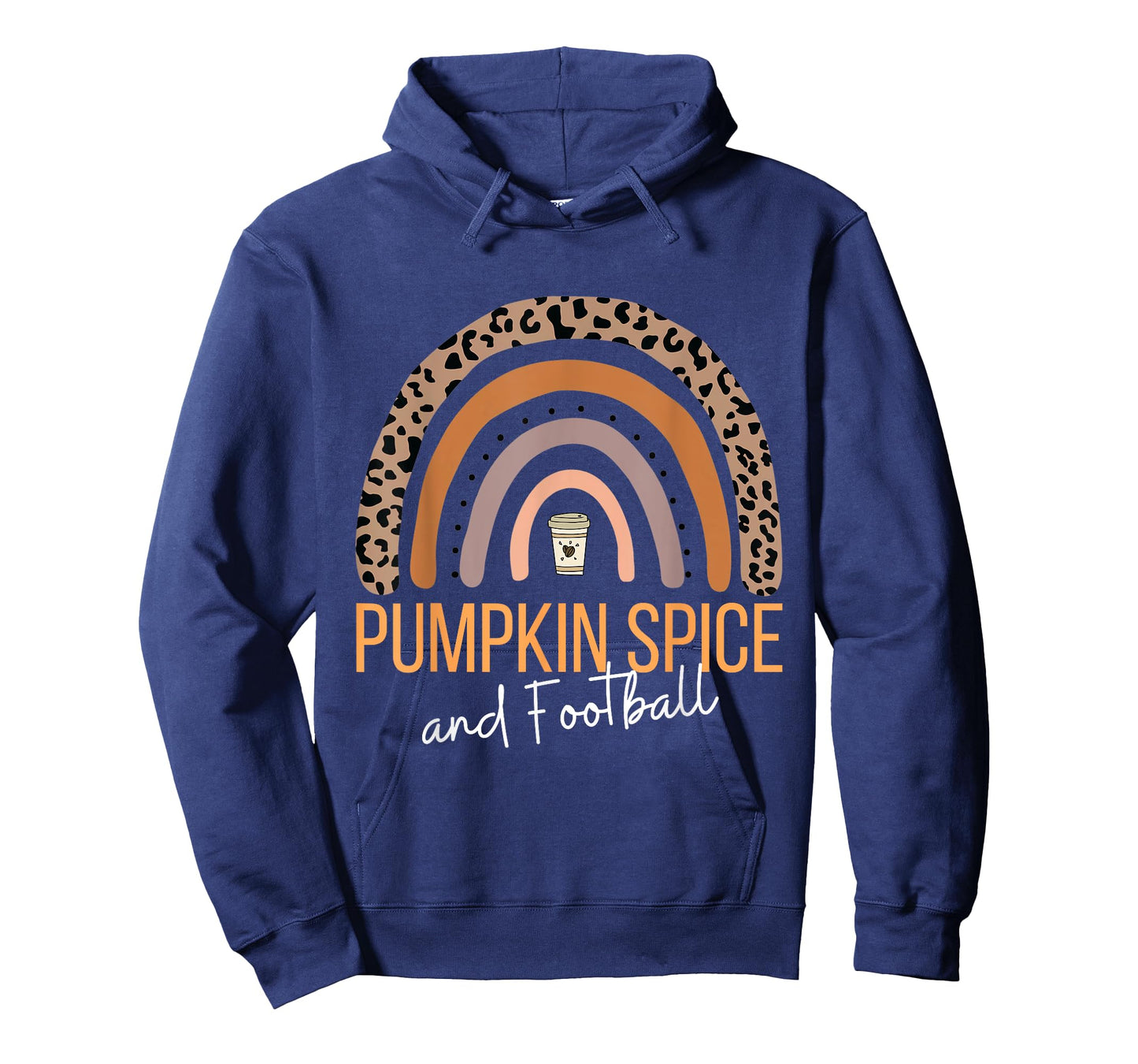 Pumpkin Spice and Football Boho Fall Tee For Women T-Shirt