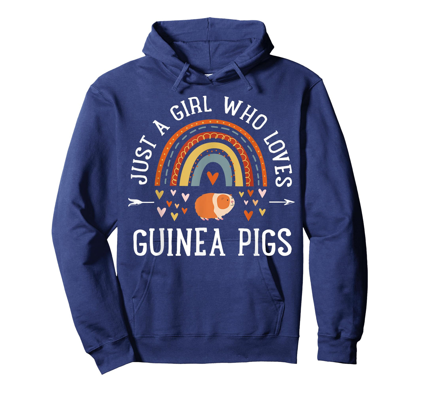 Just A Girl Who Loves Guinea Pigs Rainbow Gifts Cavy Lover T-Shirt