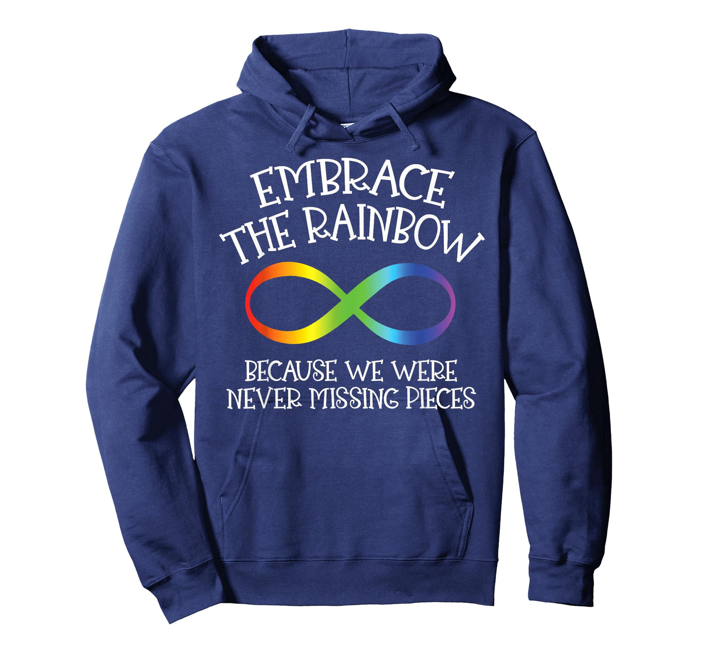 Autism Awareness Embrace The Rainbow Infinity Anti Puzzle T-Shirt