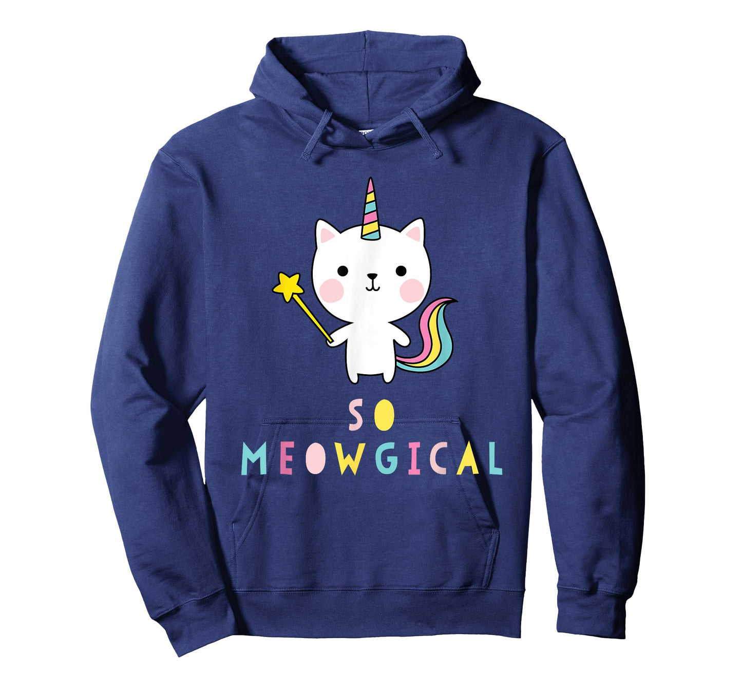 So Meowgical Caticorn Cat Unicorn Rainbow Kittycorn Cute T-Shirt