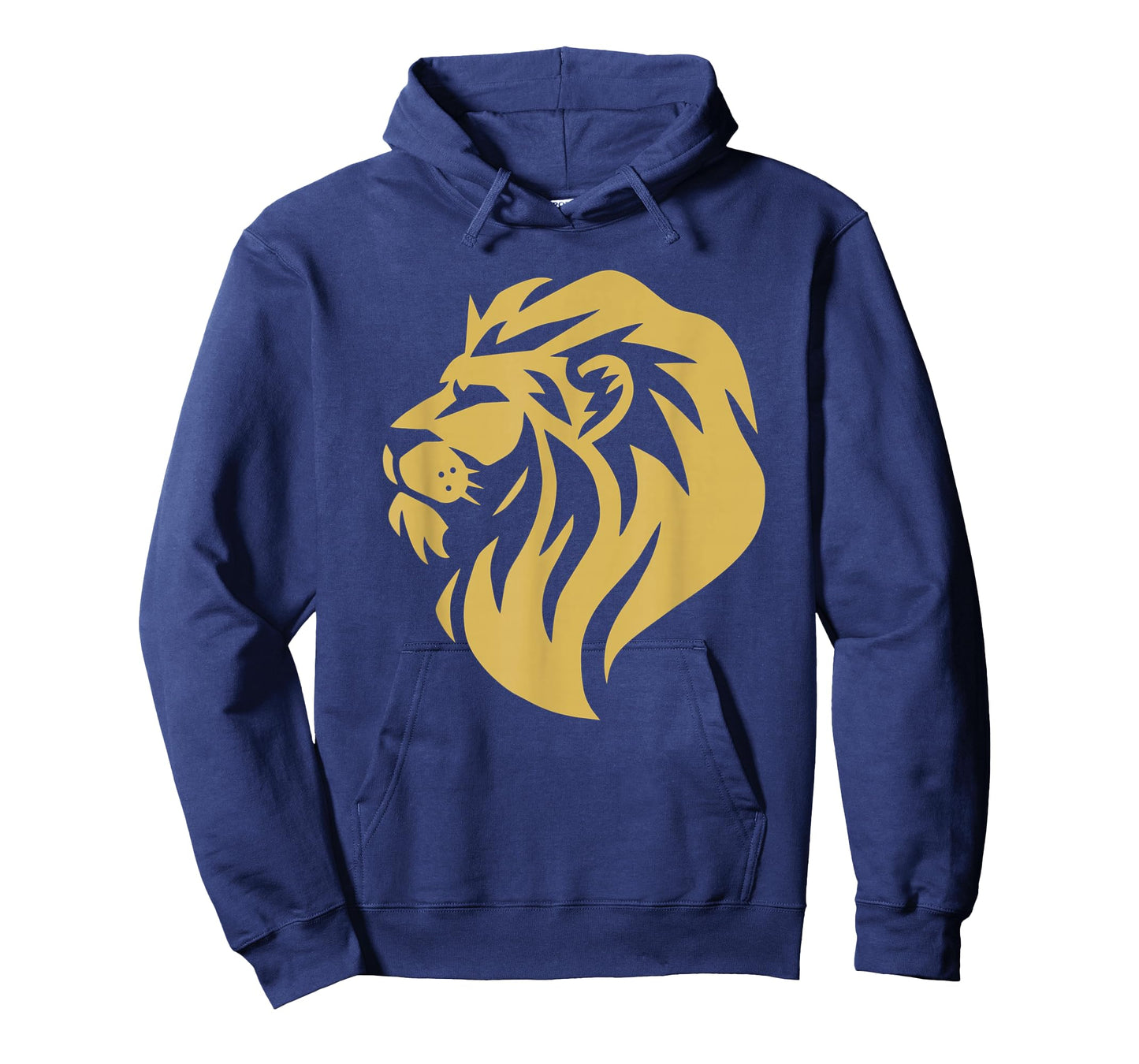 Gold Wilderness Lion Art for Men Women Kids T-Shirt