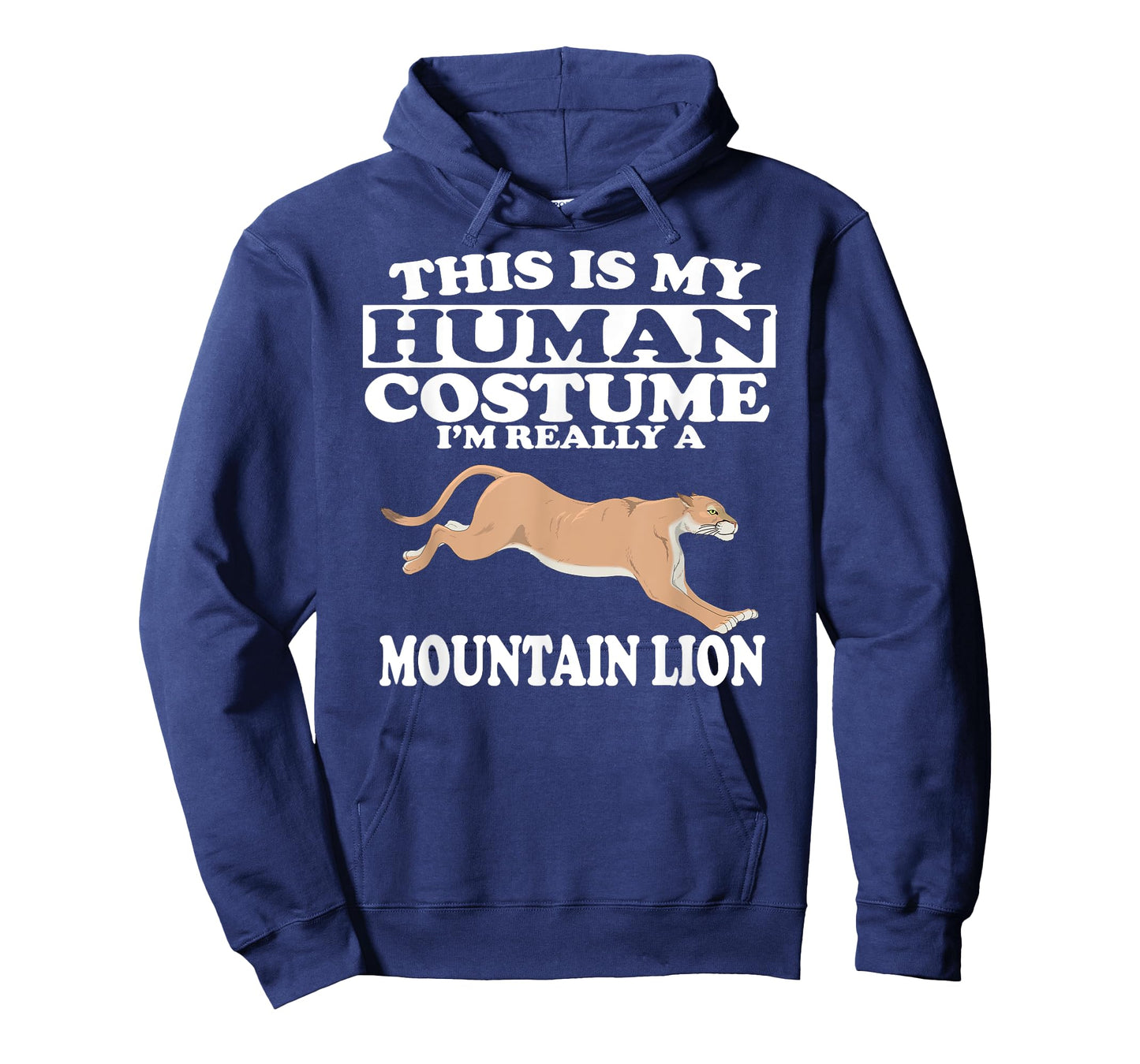This Is My Human Costume I'm Really a Mountain Lion T-Shirt T-Shirt