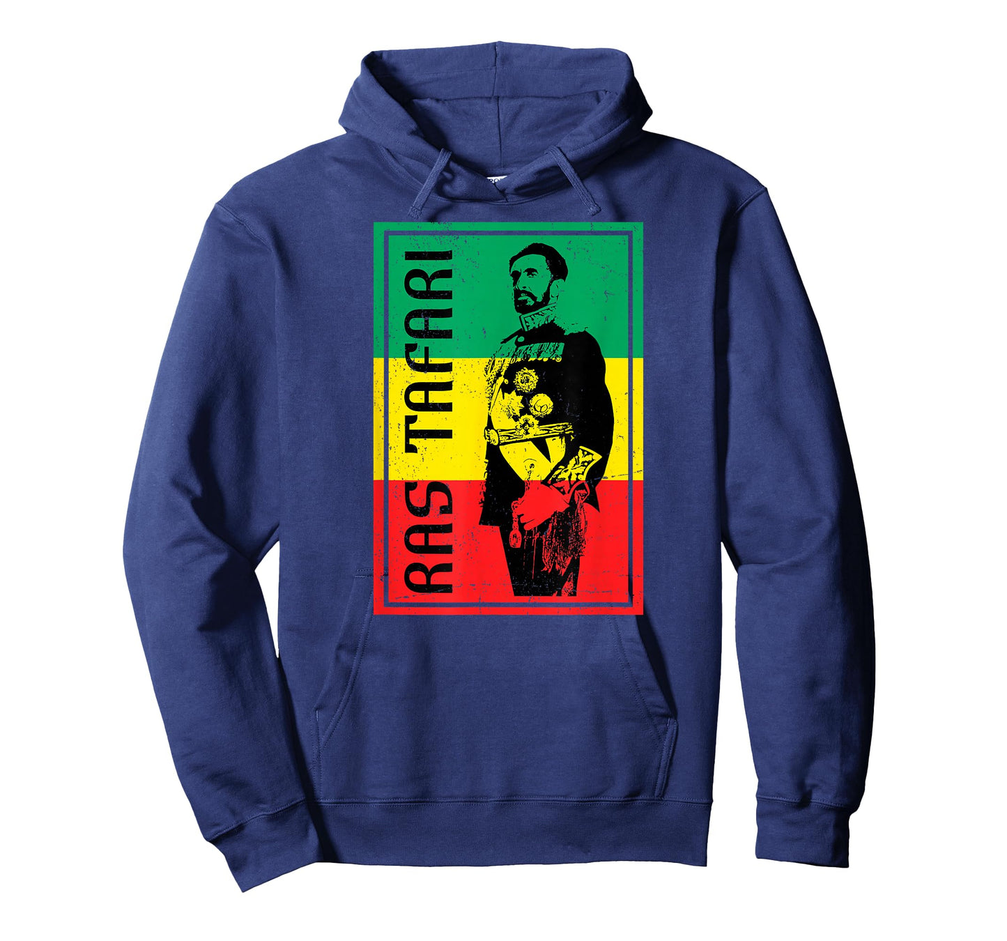 RAS TAFARI Kaiser Haile Selassie Ethiopia Reggae Rasta T-Shirt