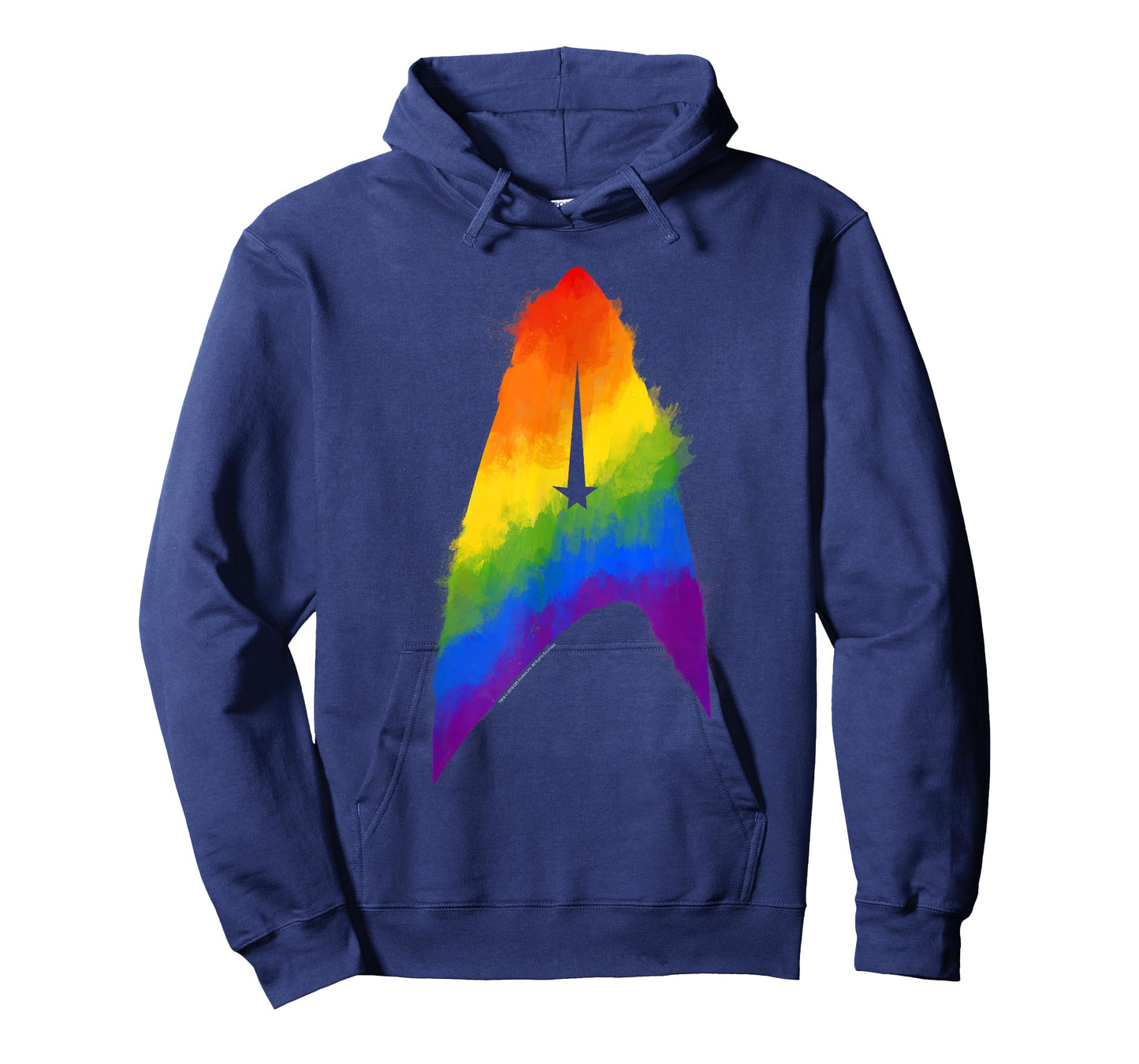 Star Trek Discovery Rainbow Paint Insignia T-Shirt