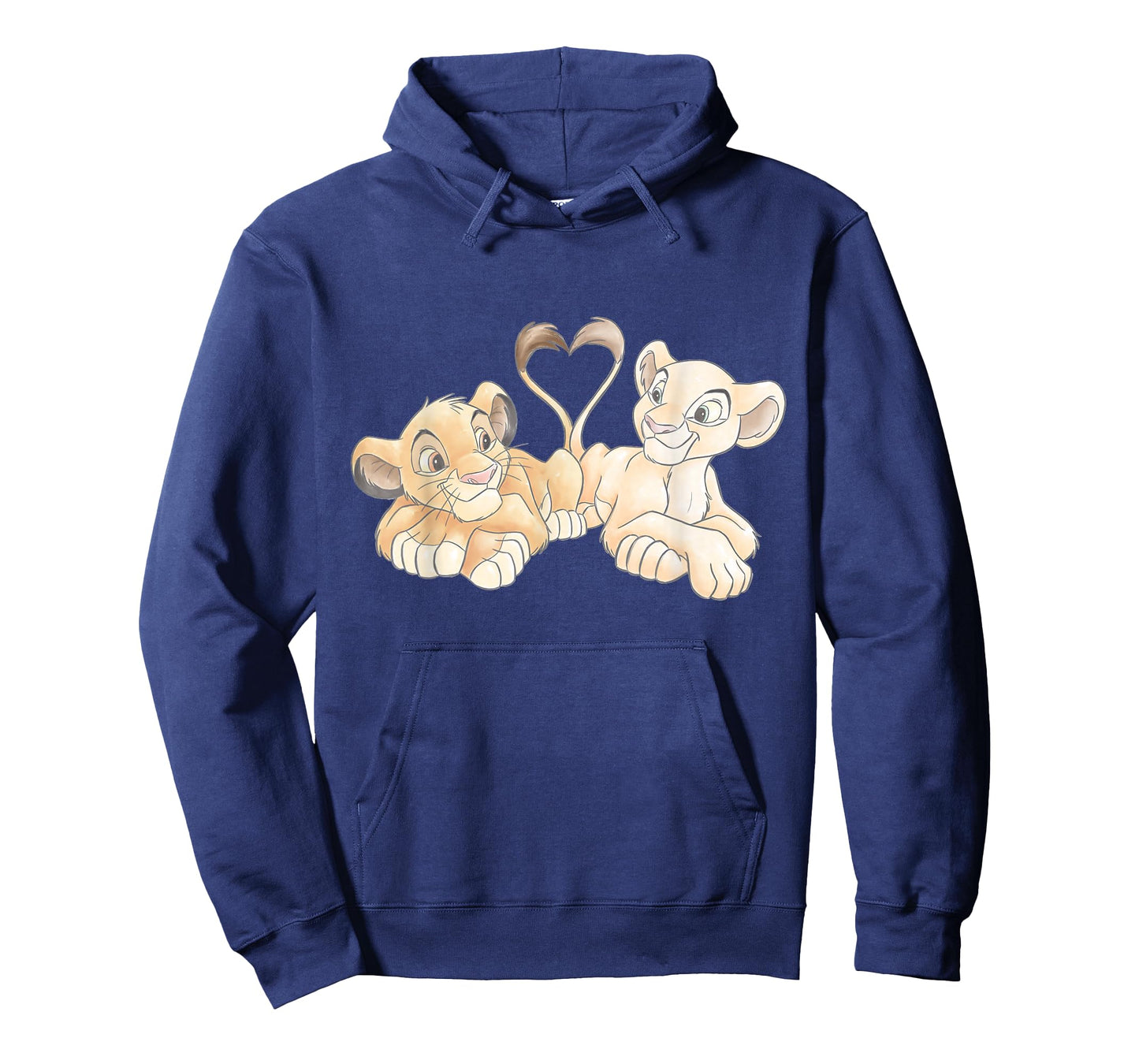 Disney The Lion King Simba and Nala Hearts Valentine’s Day T-Shirt