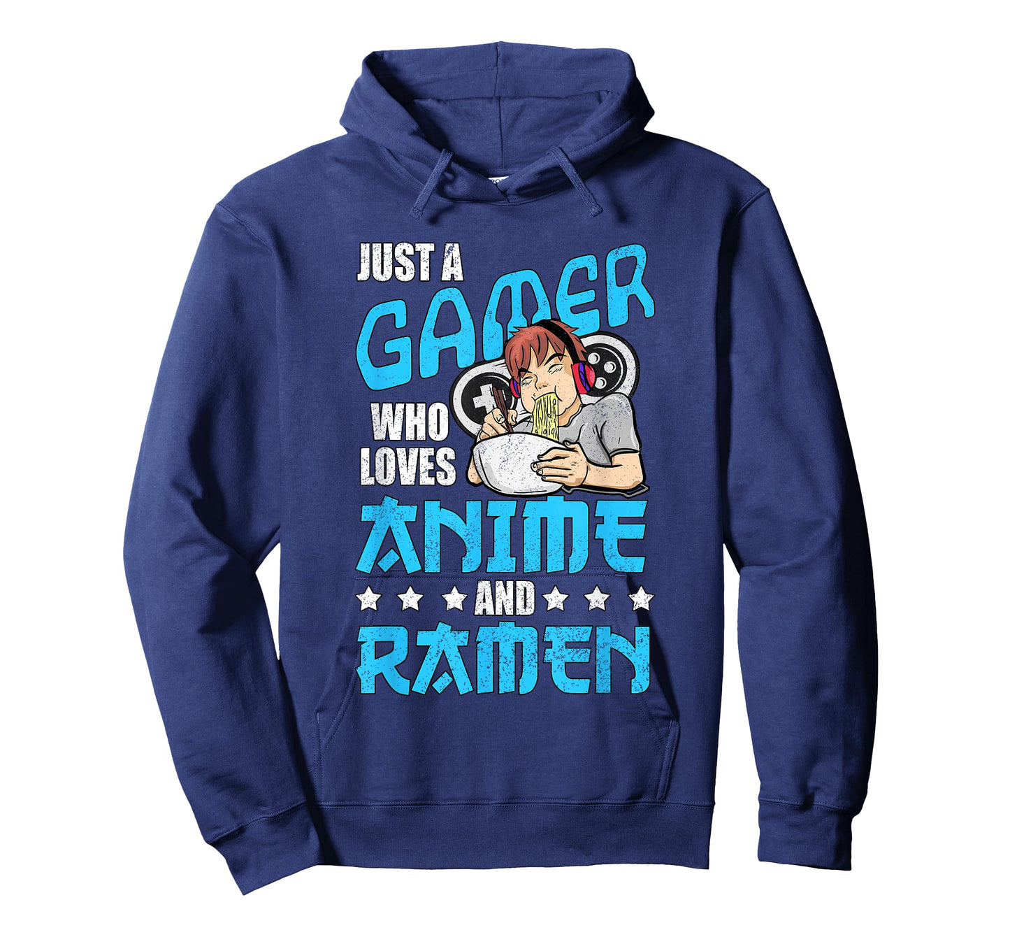 Just A Gamer Who Loves Anime and Ramen T-Shirt