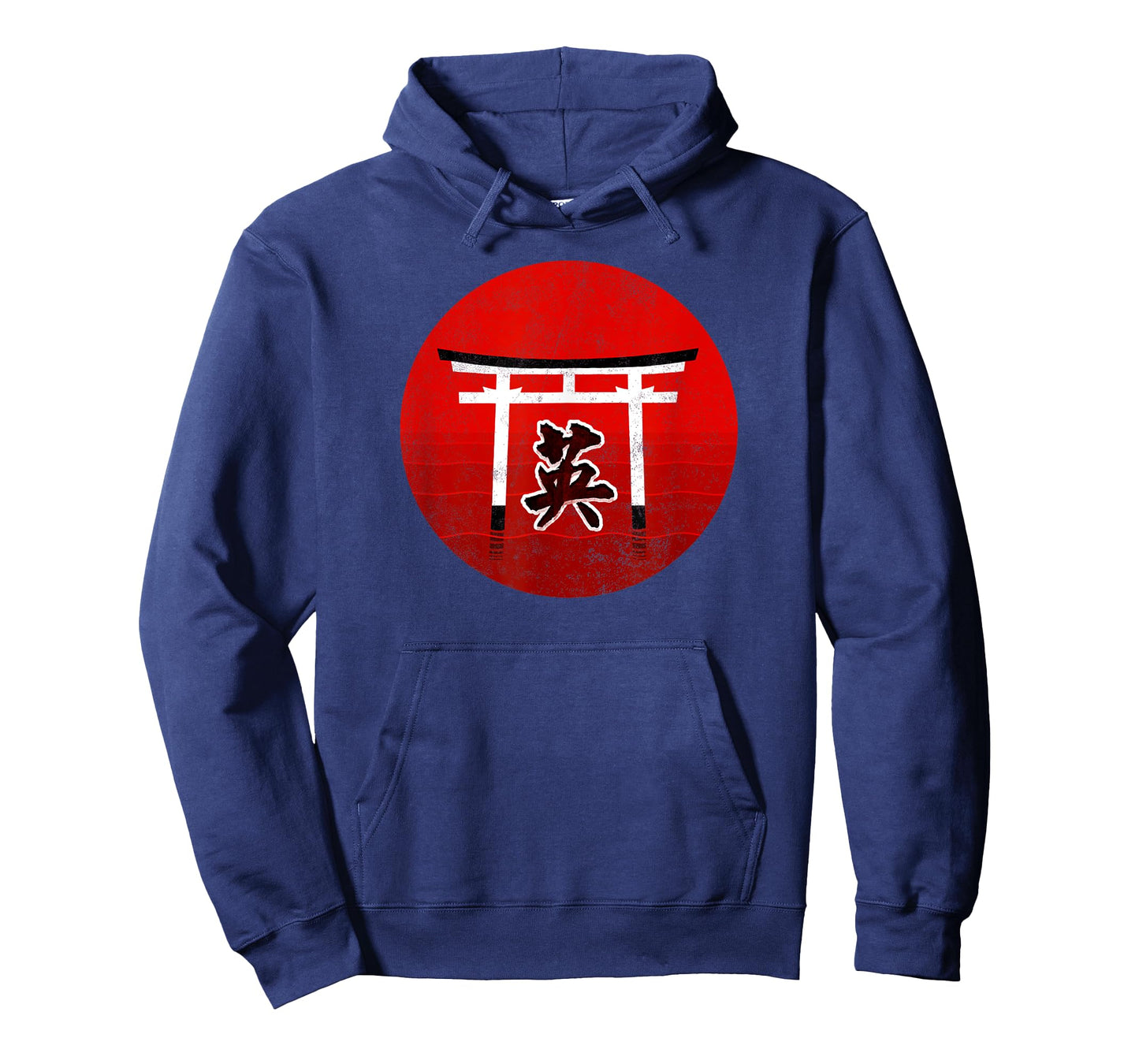 Japanese Courage Symbol Japan Asian Distressed Art T-Shirt