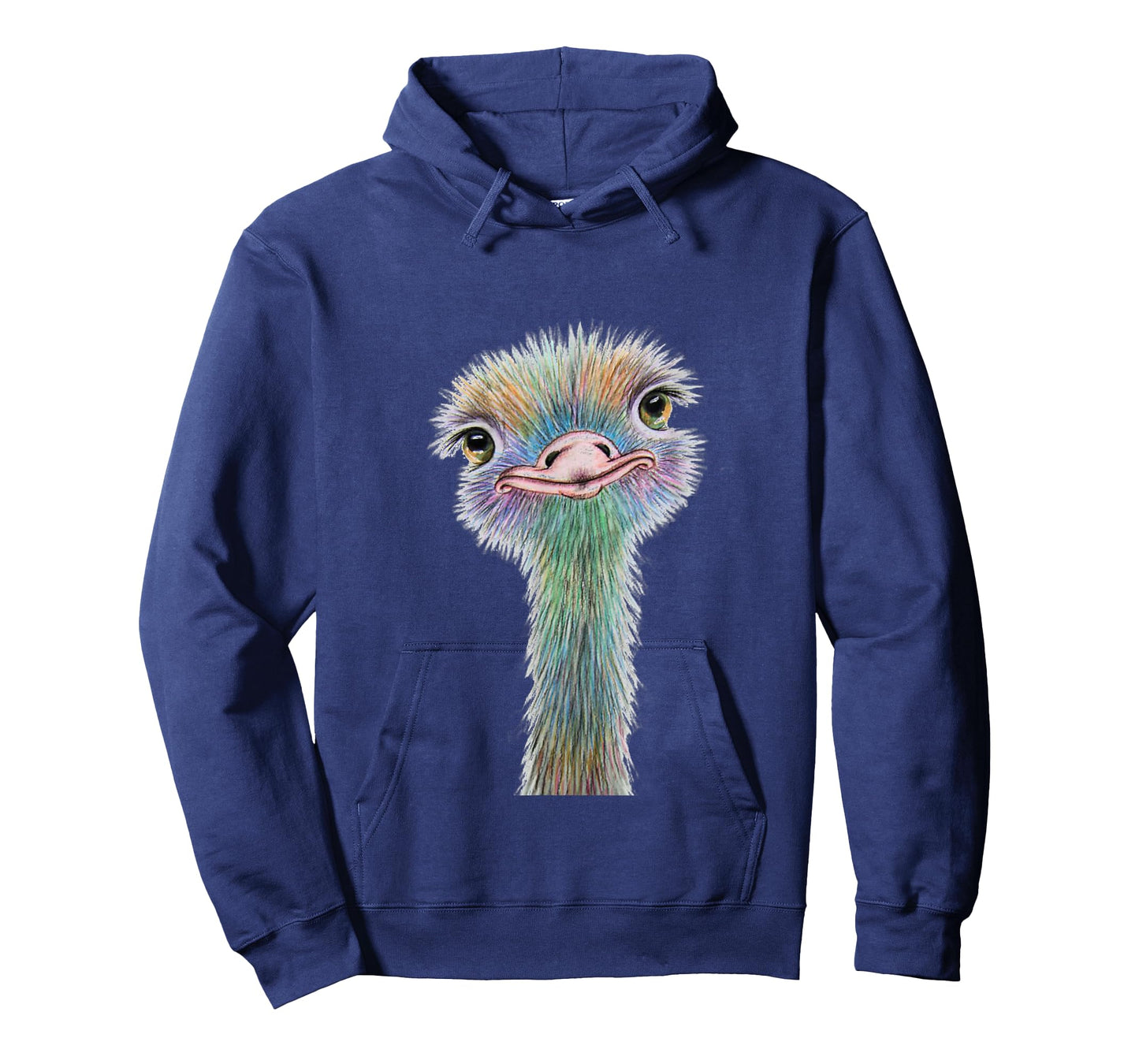 Colorful Ostrich T-Shirt - Beautiful Artistic Animal Tee T-Shirt