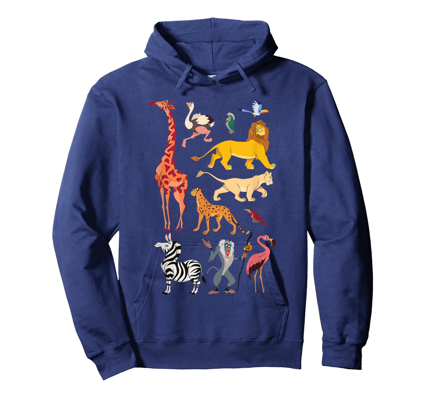 Disney The Lion King Simba and Animals of The Pride Lands T-Shirt