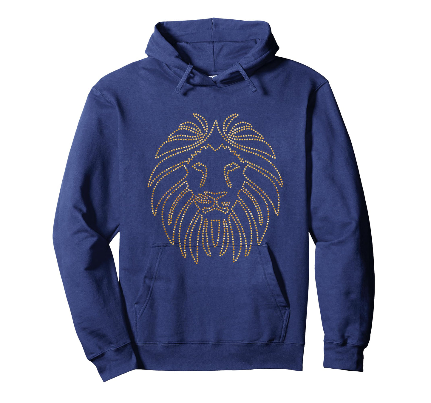 Lion Head Shining Diamonds King of Animals Symbol of Power T-Shirt