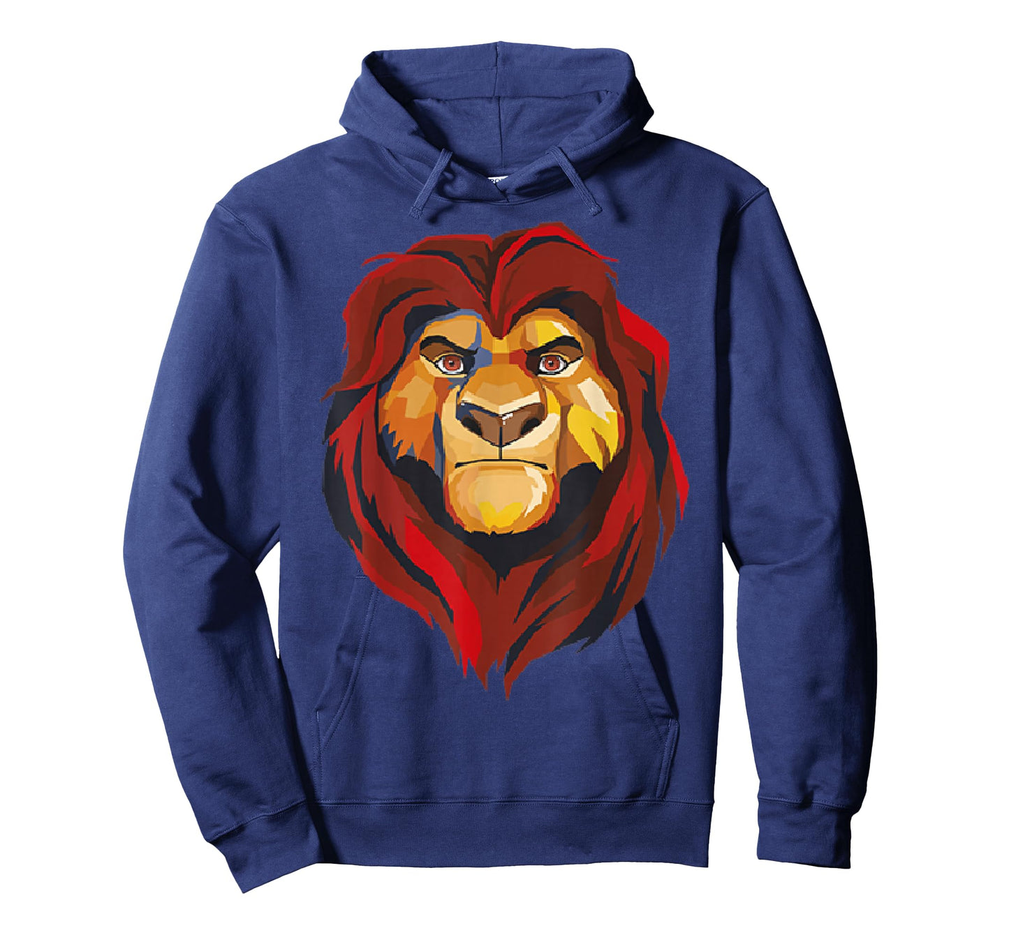 Disney Lion King Low Poly Mufasa Portrait T-Shirt