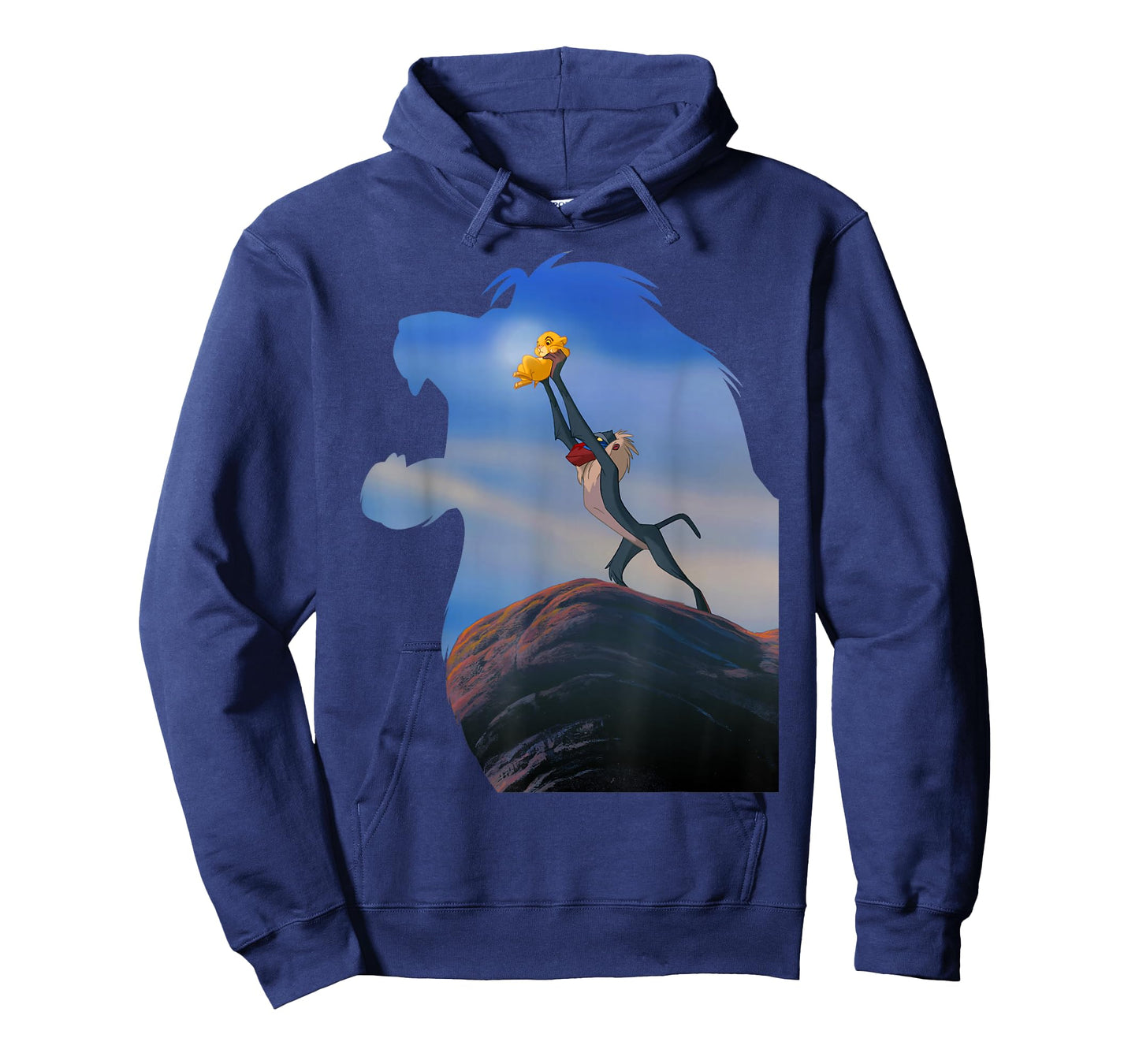 Disney Lion King Mufasa Silhouette Pride Rock Rafiki Simba T-Shirt