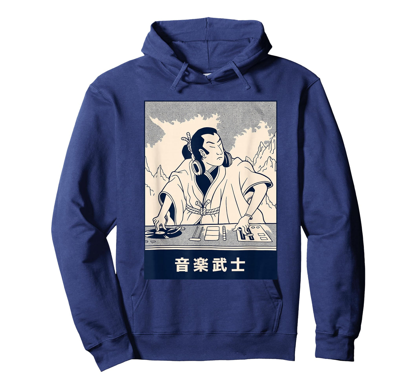 Japanese Samurai DJ Disco T-Shirt
