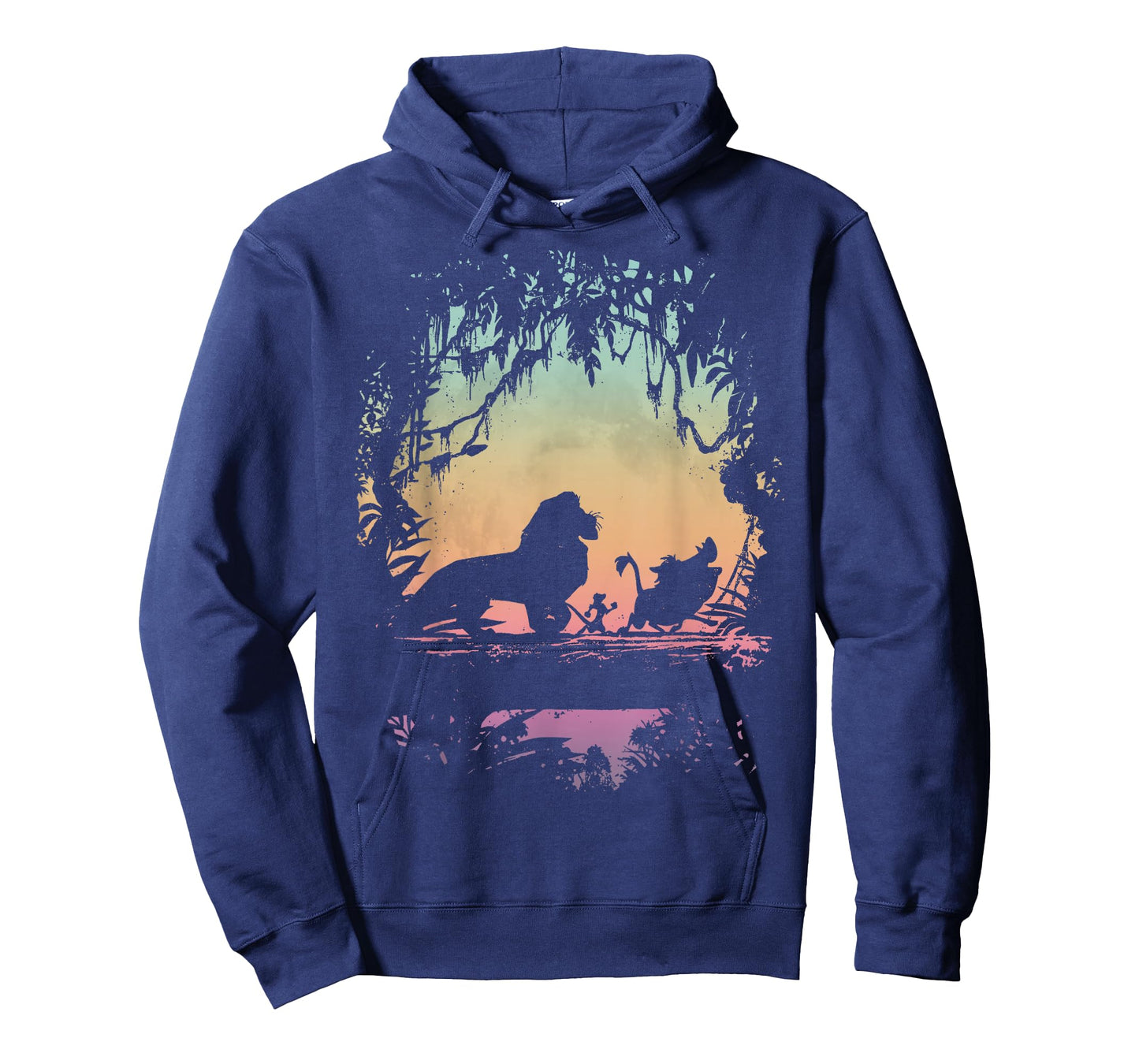 Disney Lion King Gradient Jungle Trio Graphic T-Shirt T-Shirt