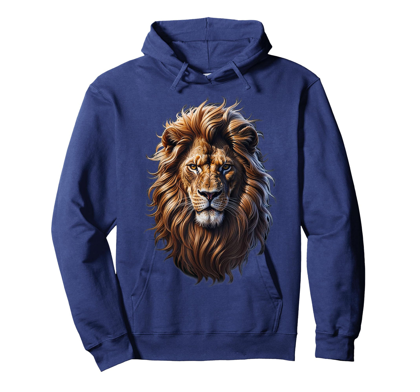 Majestic and Realistic Lion Face T-Shirt