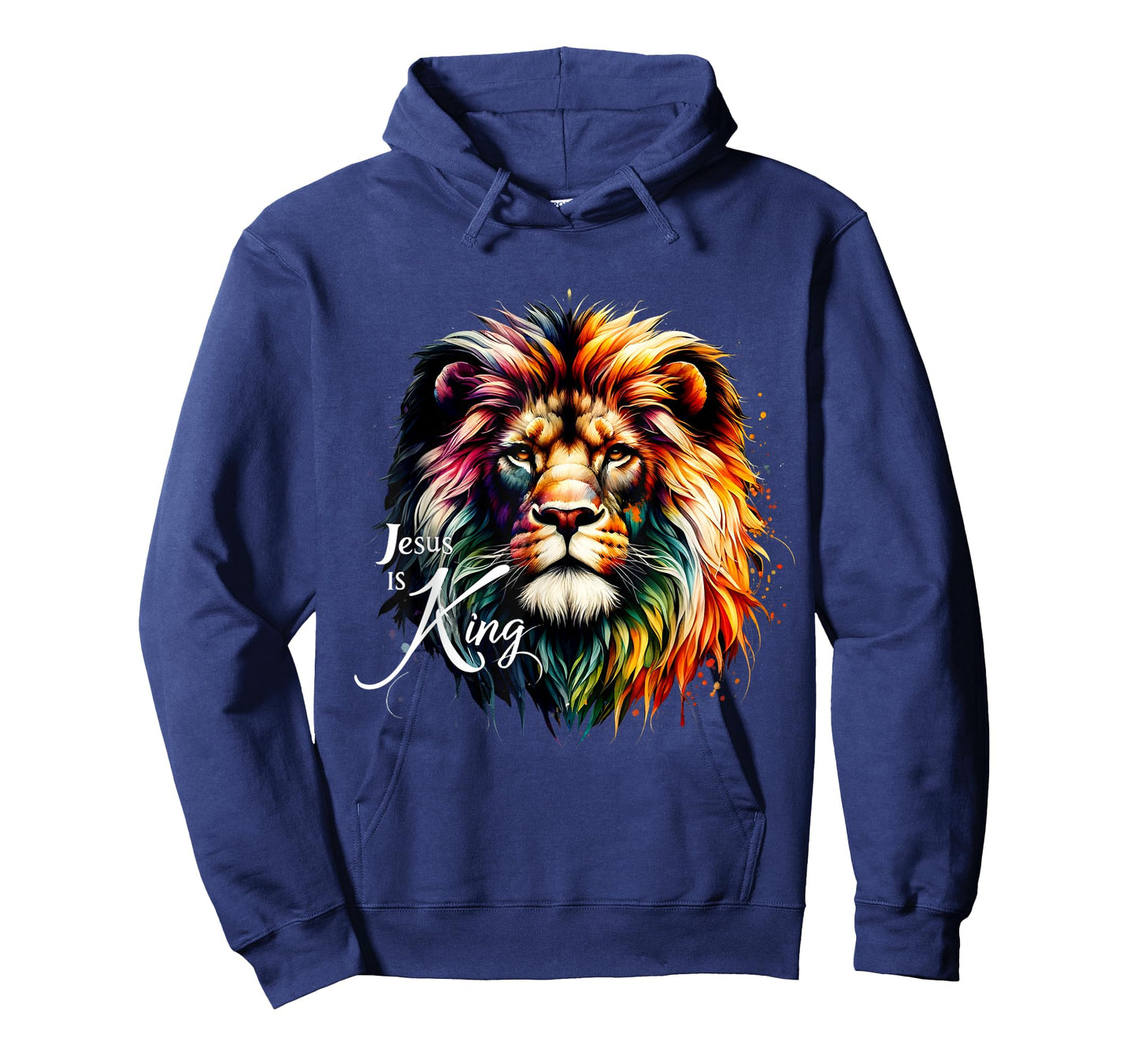 Jesus Is King Christian Lion Bible Scripture Jesus Lion T-Shirt