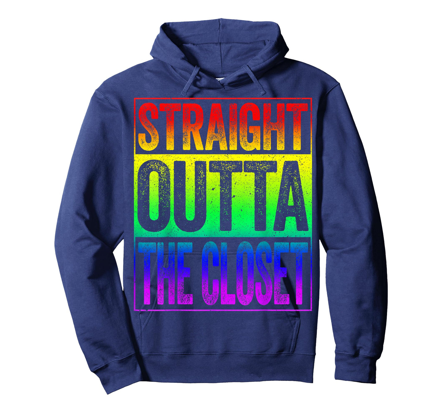 Straight Outta The Closet Shirt LGBT Pride T-Shirt