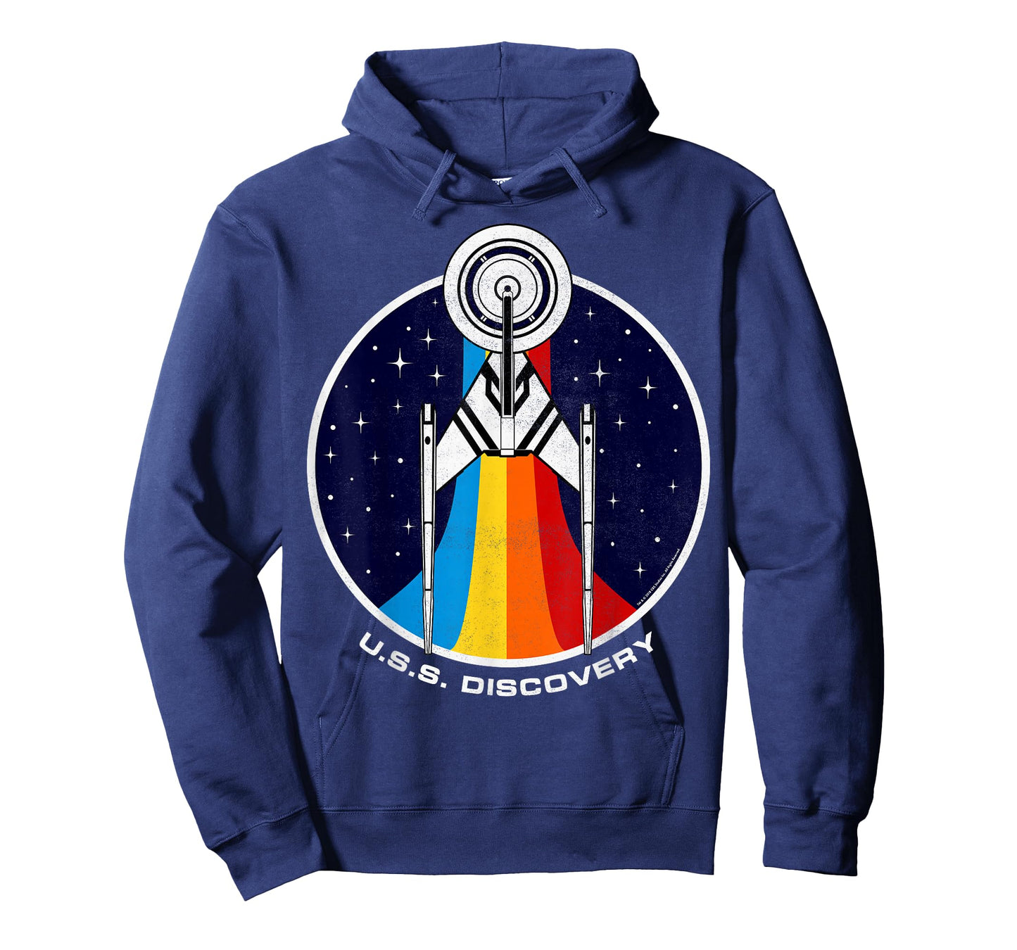 Star Trek Discovery Rainbow Stars Badge T-Shirt
