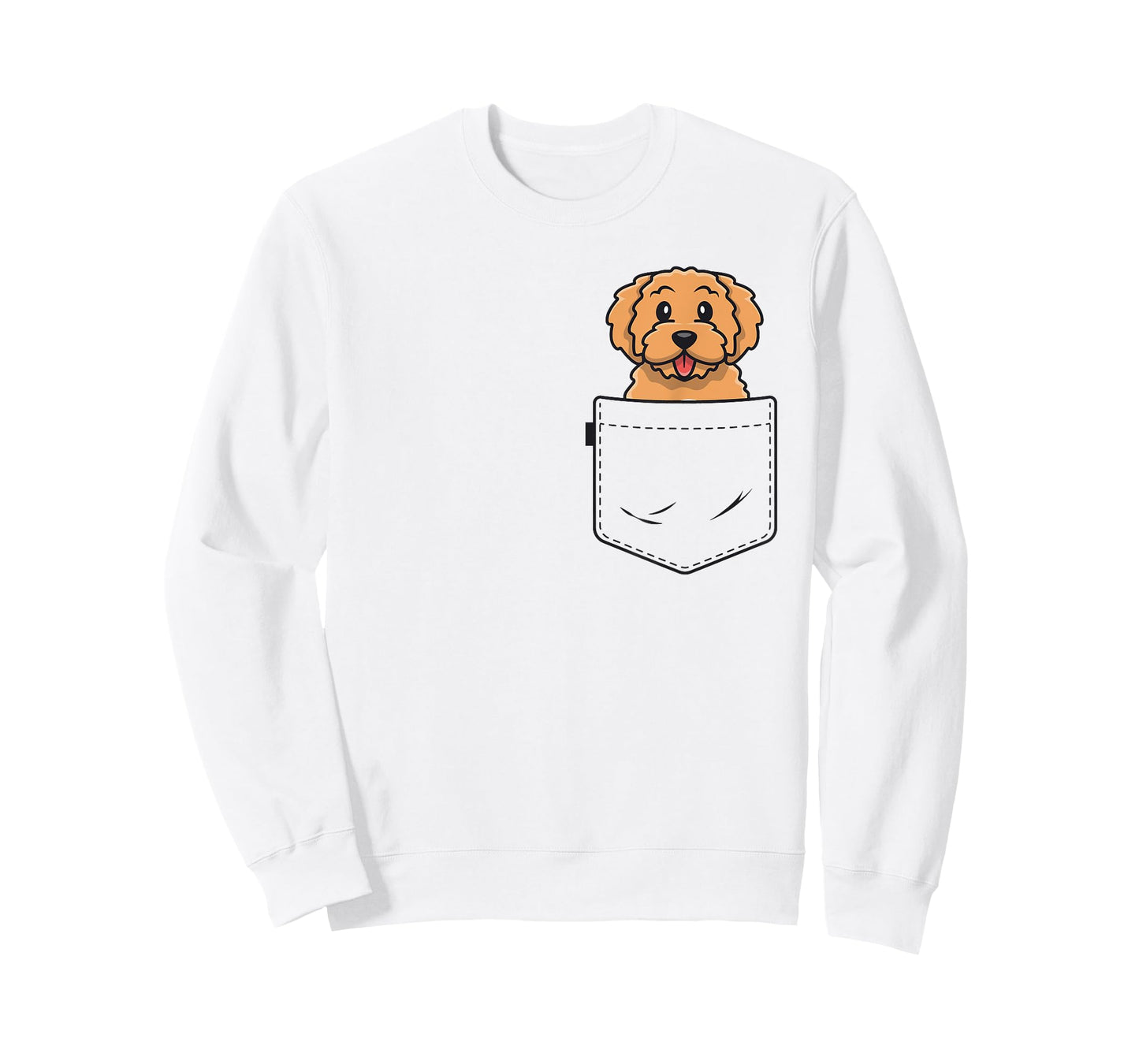Goldendoodle Pocket Shirt Golden Doodle Shirts For Women T-Shirt