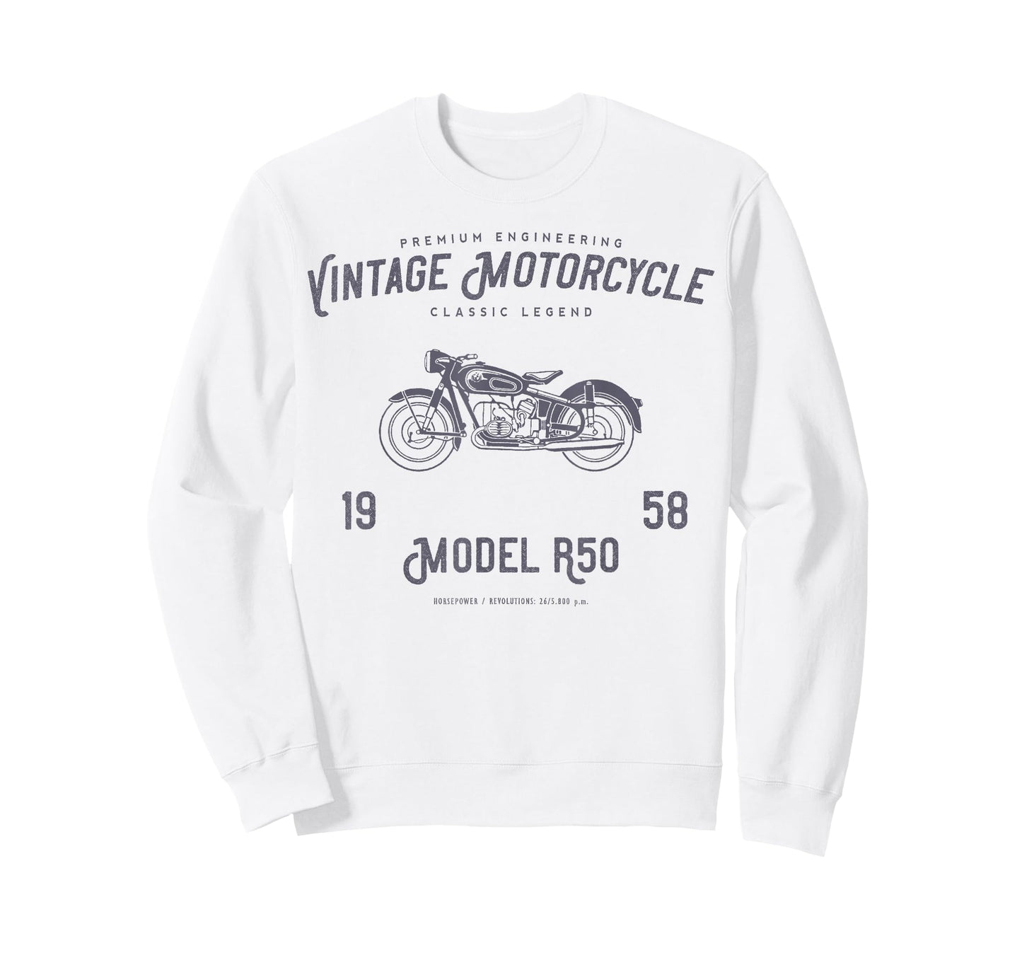 Retro Motorcycle T Shirt, Original Vintage Design T-Shirt