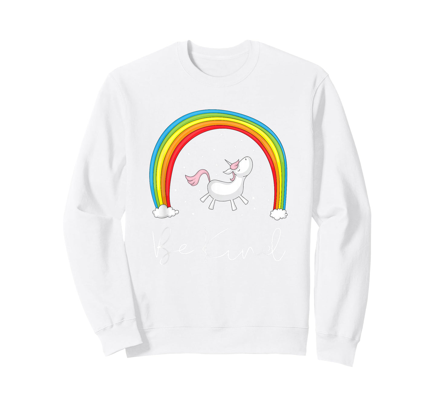 Be kind unicorn rainbow orange anti bullying T-Shirt