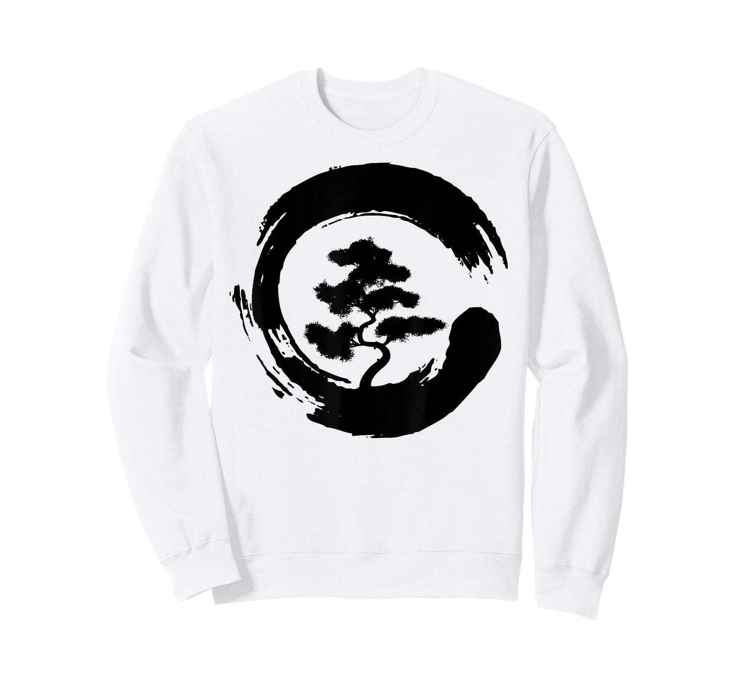 Bonsai Tree in Enso Circle | Japanese Zen gift T-Shirt