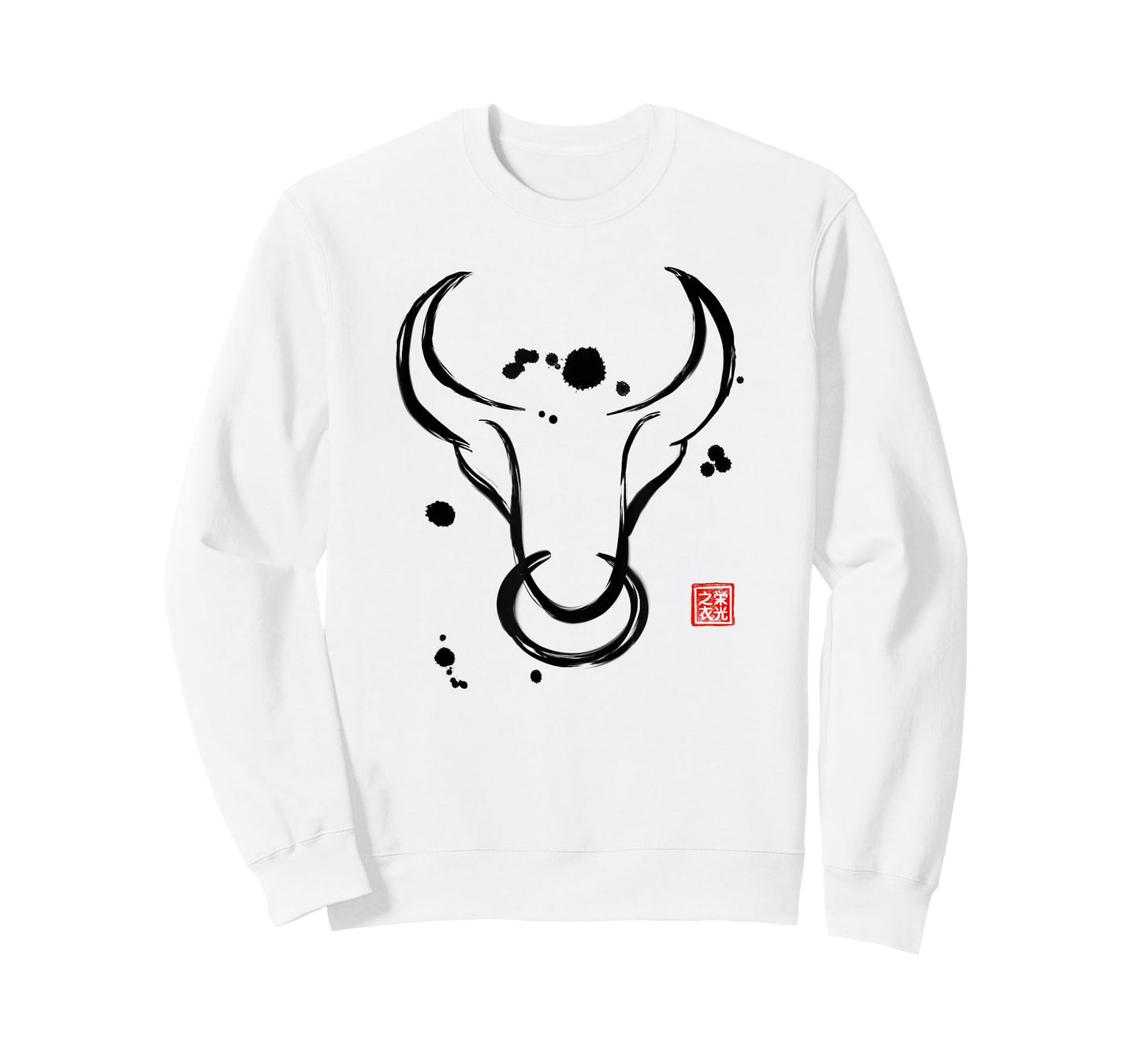Chinese Zodiac Ox Sumi-e Tee - Design T-Shirt