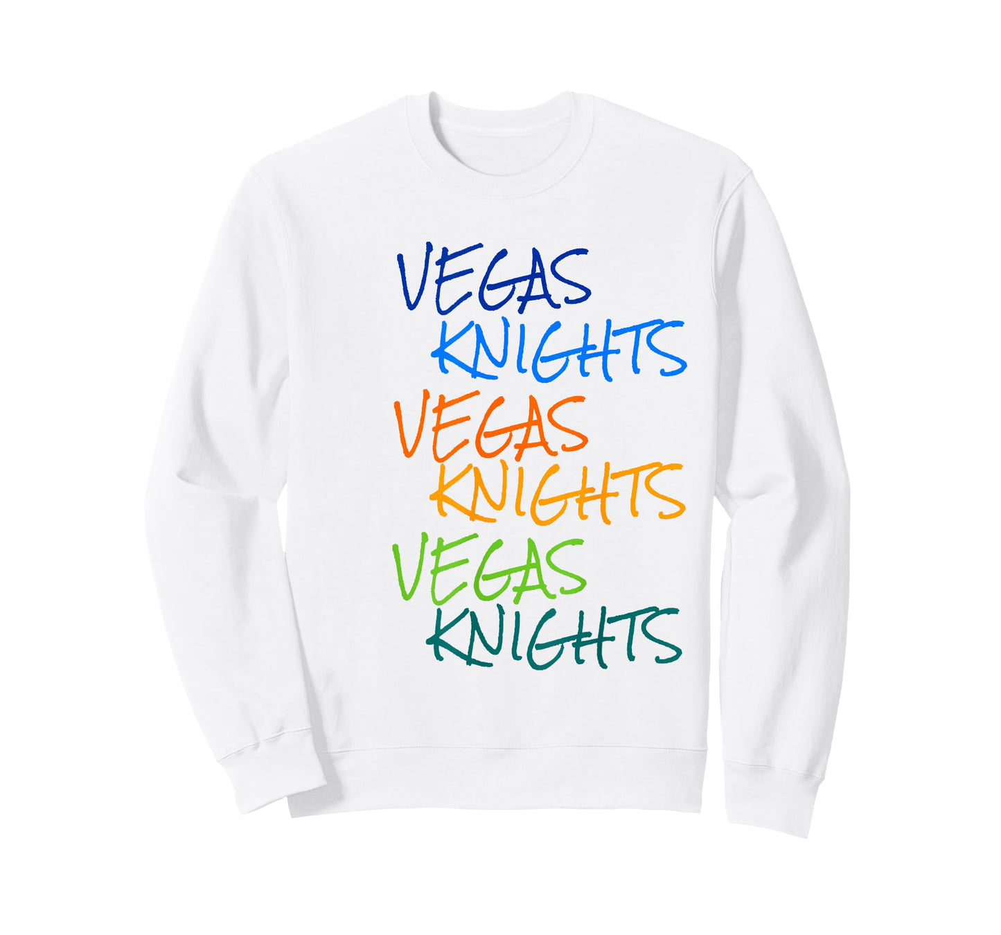 Vegas Knights VGK Colorful Rainbow Unisex/Youth T-Shirt T-Shirt