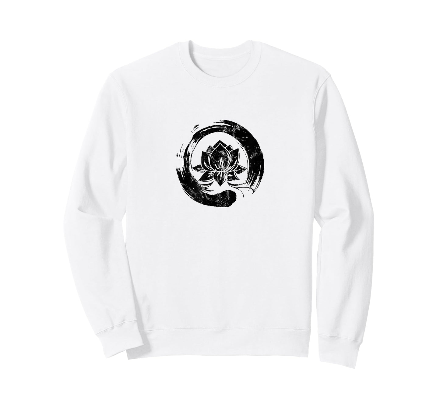 Enso Zen Circle of Enlightenment Lotus Vintage T-shirt T-Shirt