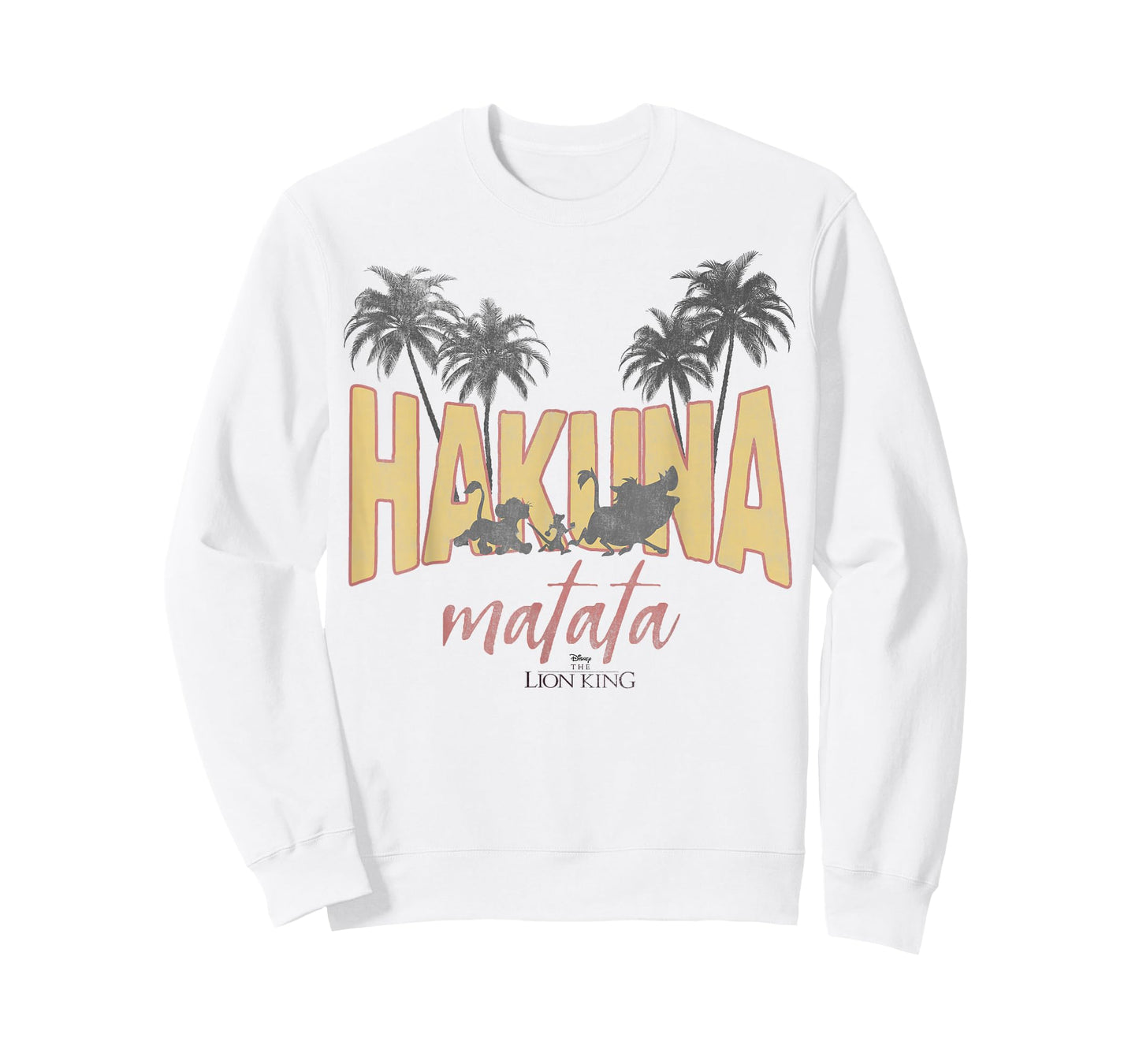 Disney Lion King Vintage Hakuna Matata Logo Graphic T-Shirt T-Shirt