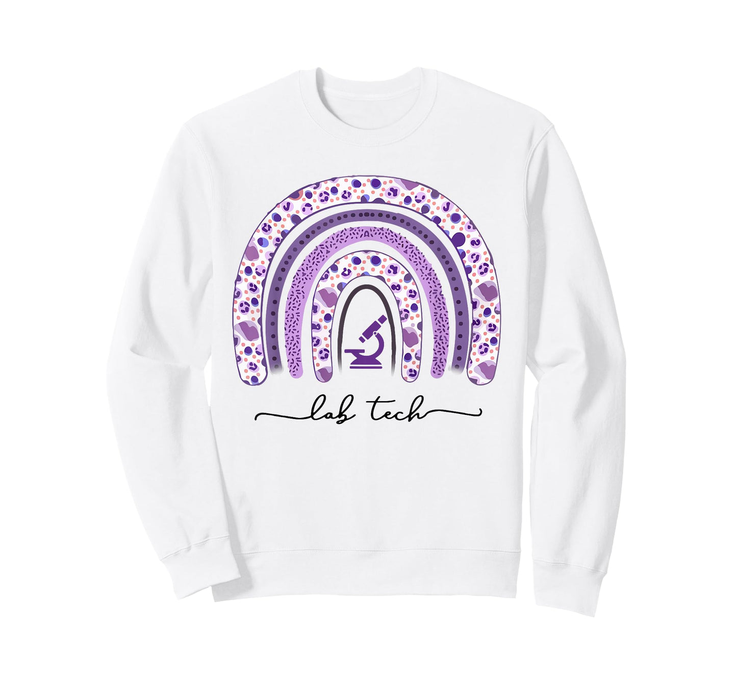 Laboratory Technician Rainbow Gift Lab Tech T-Shirt